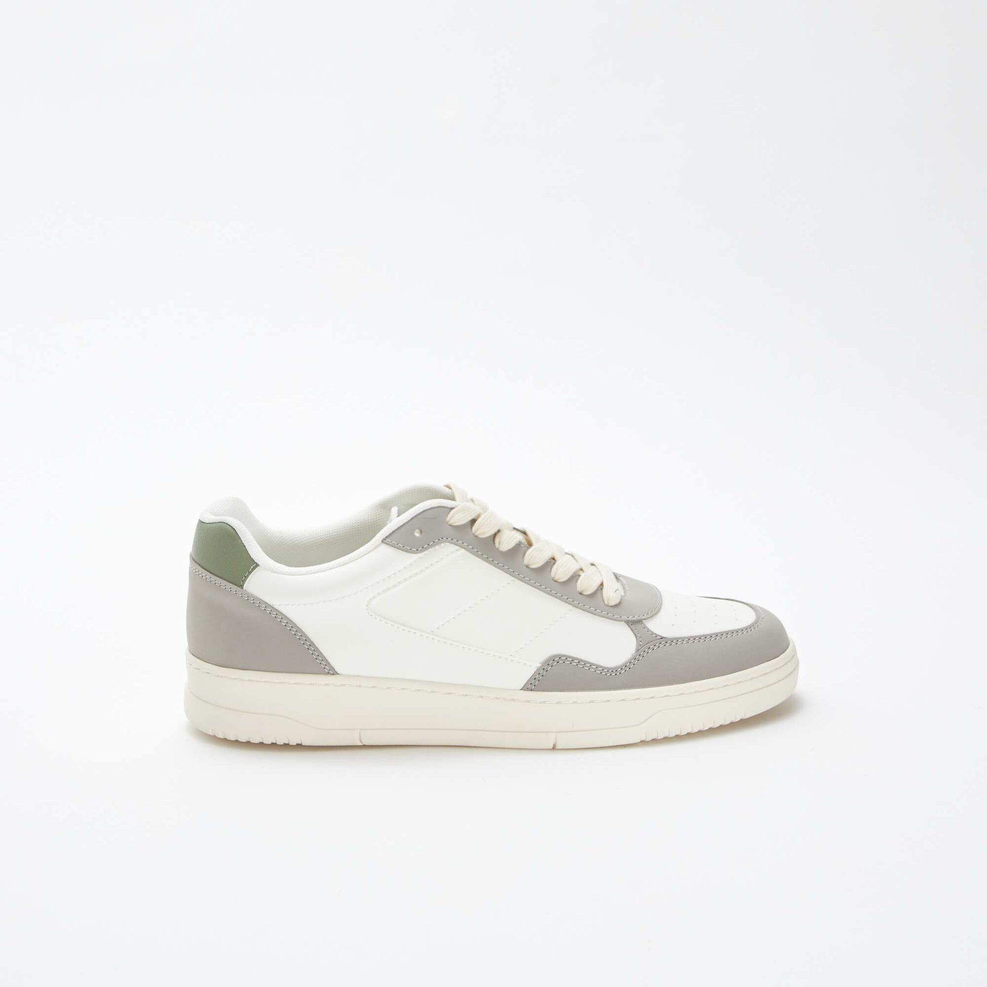 Baskets basses tricolores BLANC