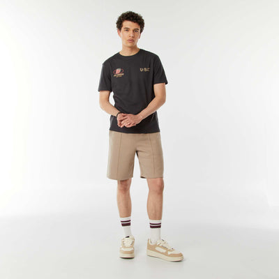 Short en molleton léger uni BEIGE