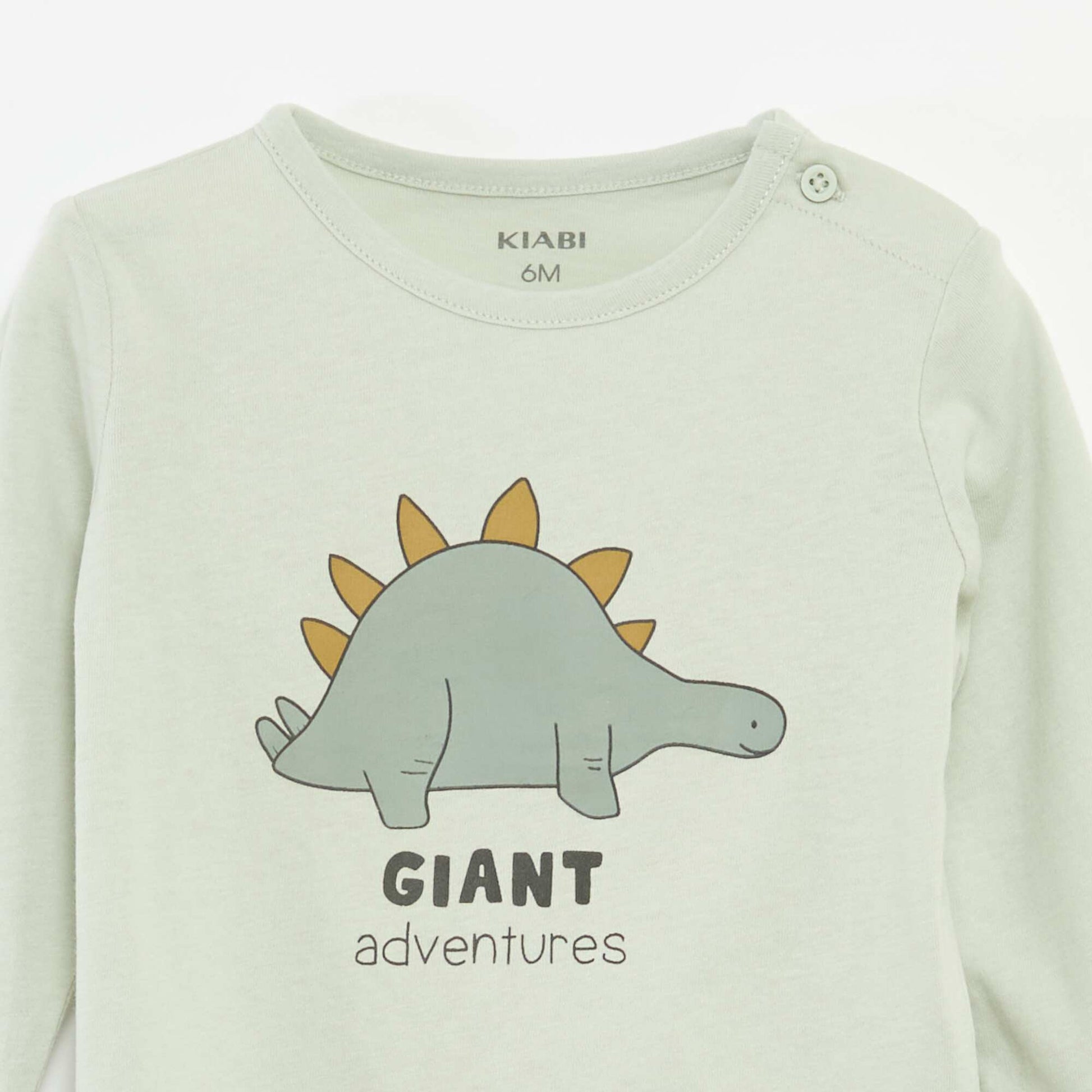 T-shirt à manches longues avec animation BLEU