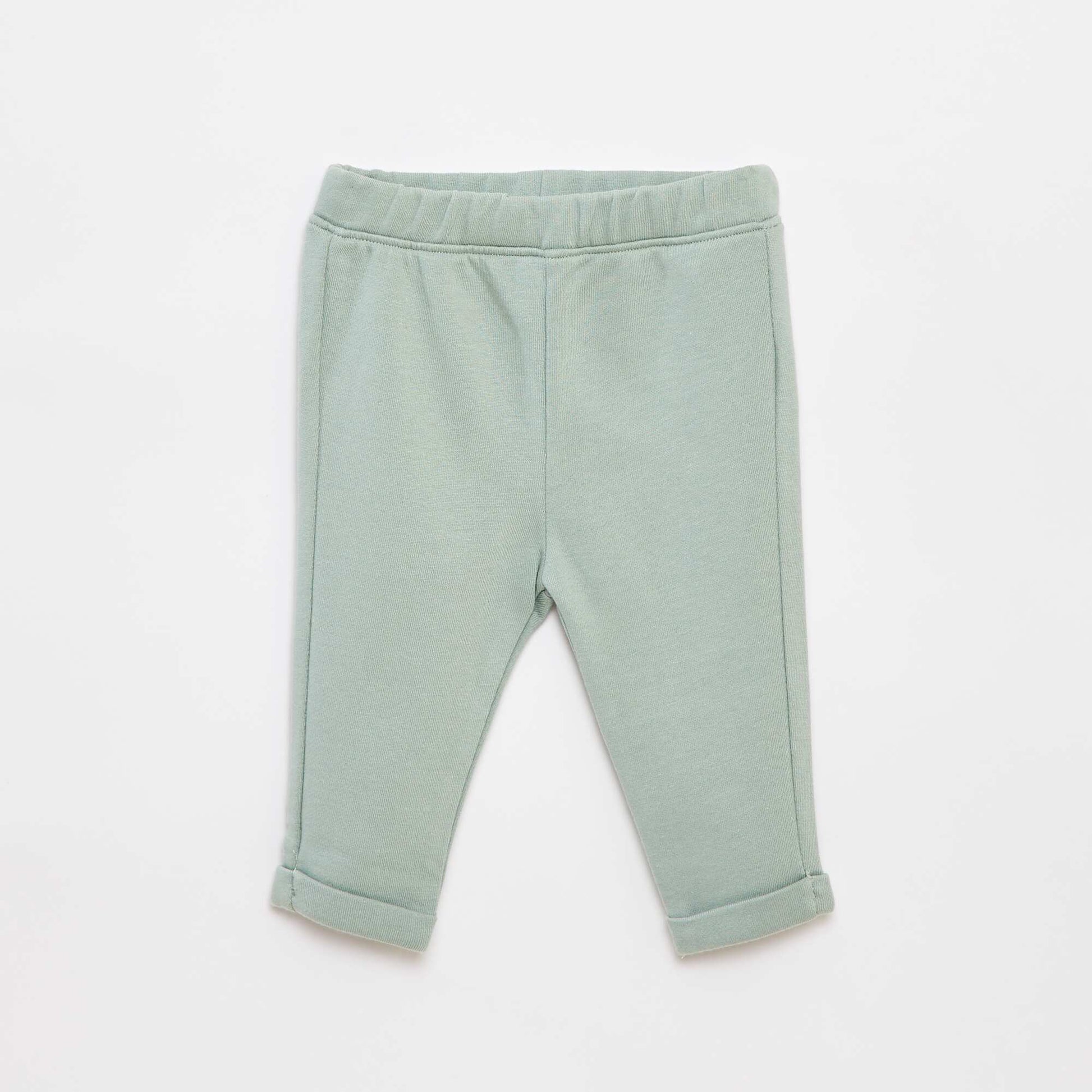 Ensemble t-shirt à manches longues + pantalon - 2 pièces BLANC