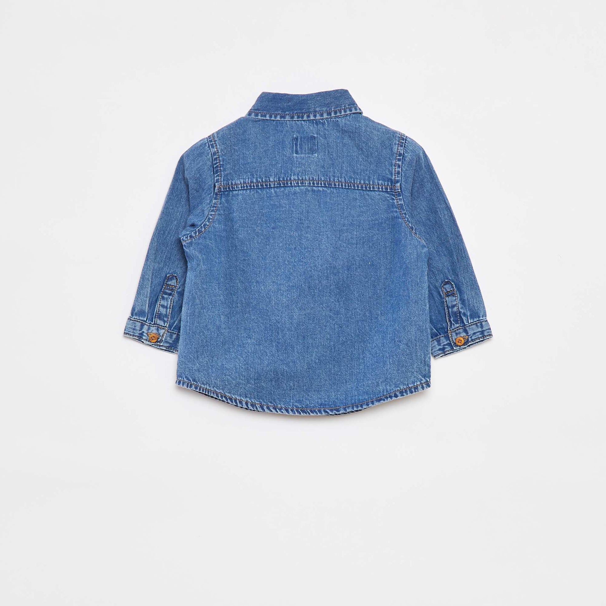 Chemise en jean regular fit BLEU