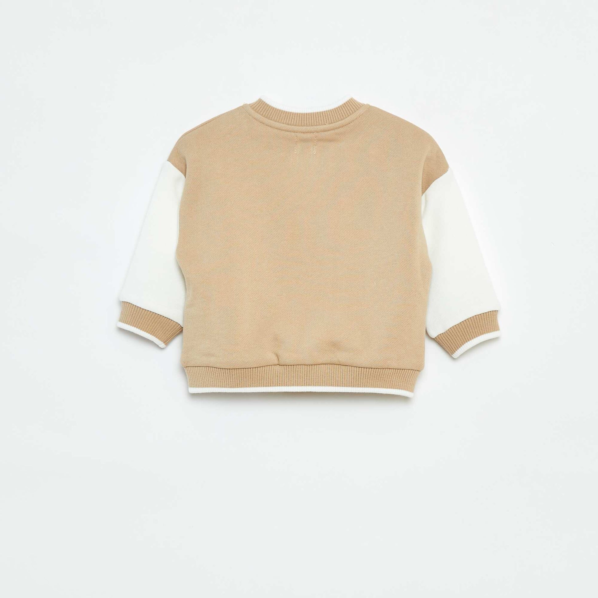 Gilet style campus BEIGE