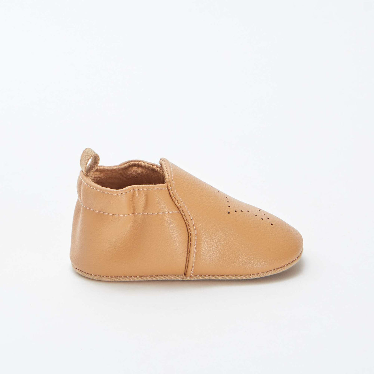 Chaussons irisés avec étoile MARRON
