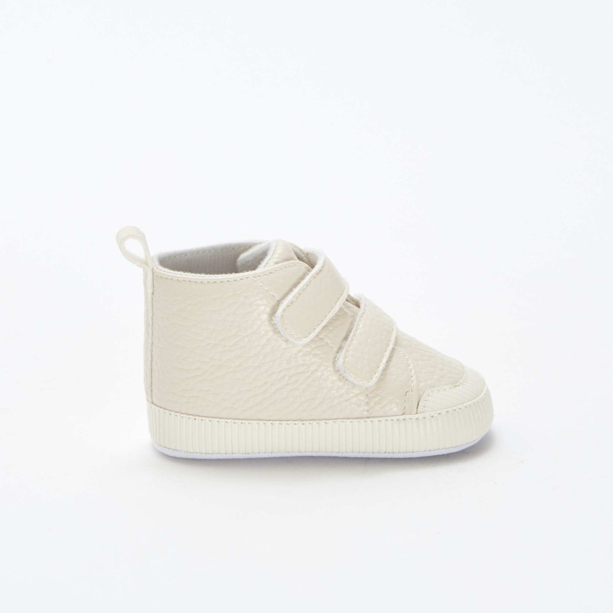Baskets à scratchs BEIGE