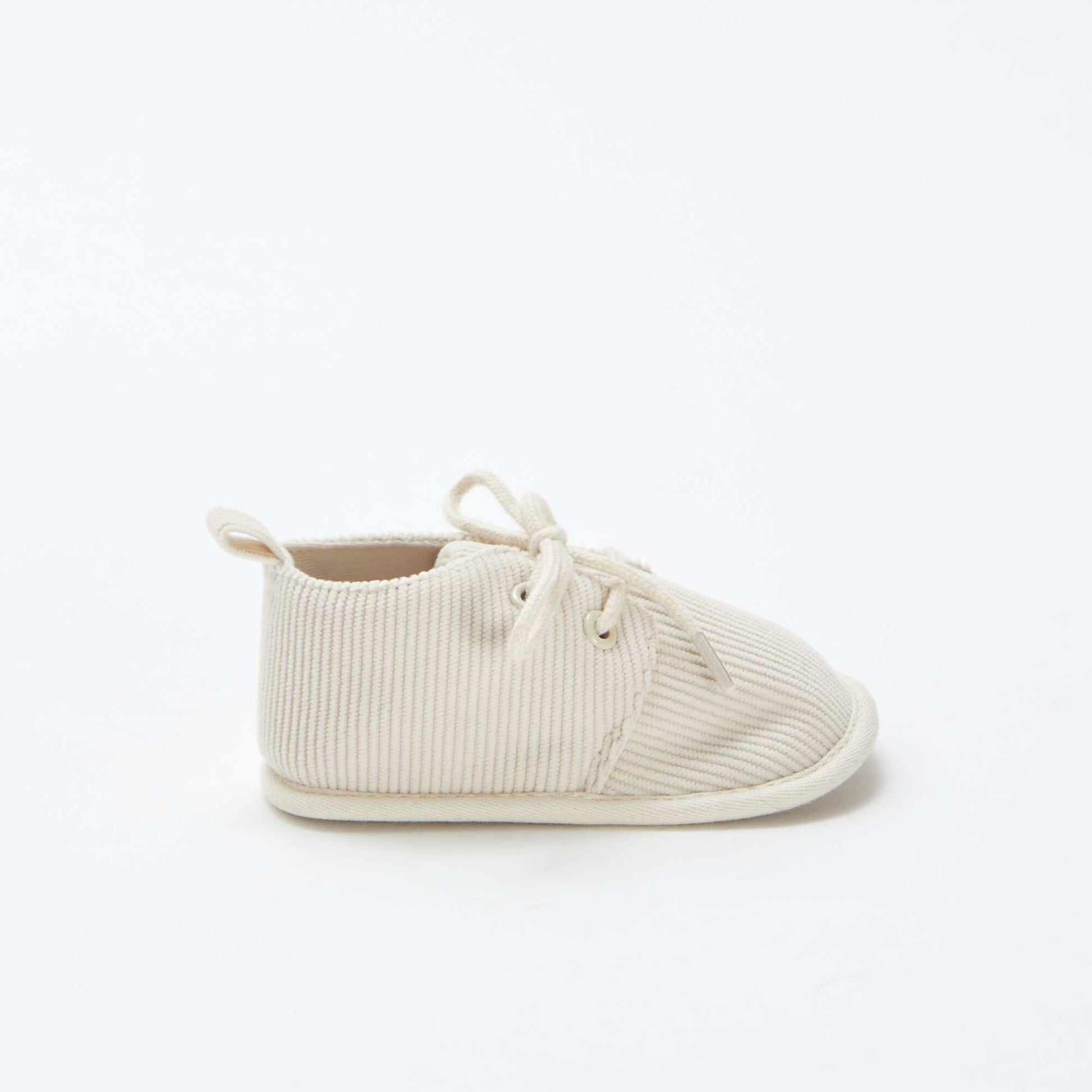 Chaussons à lacets BEIGE