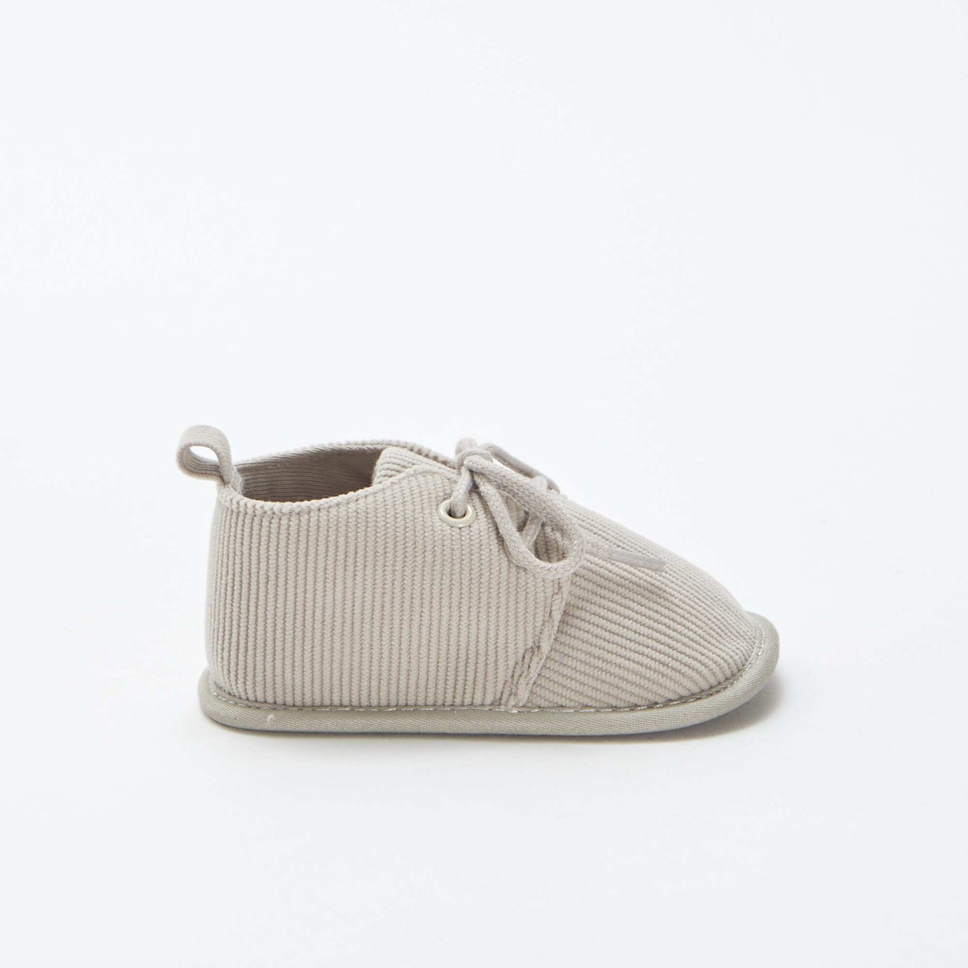 Chaussons à lacets GRIS