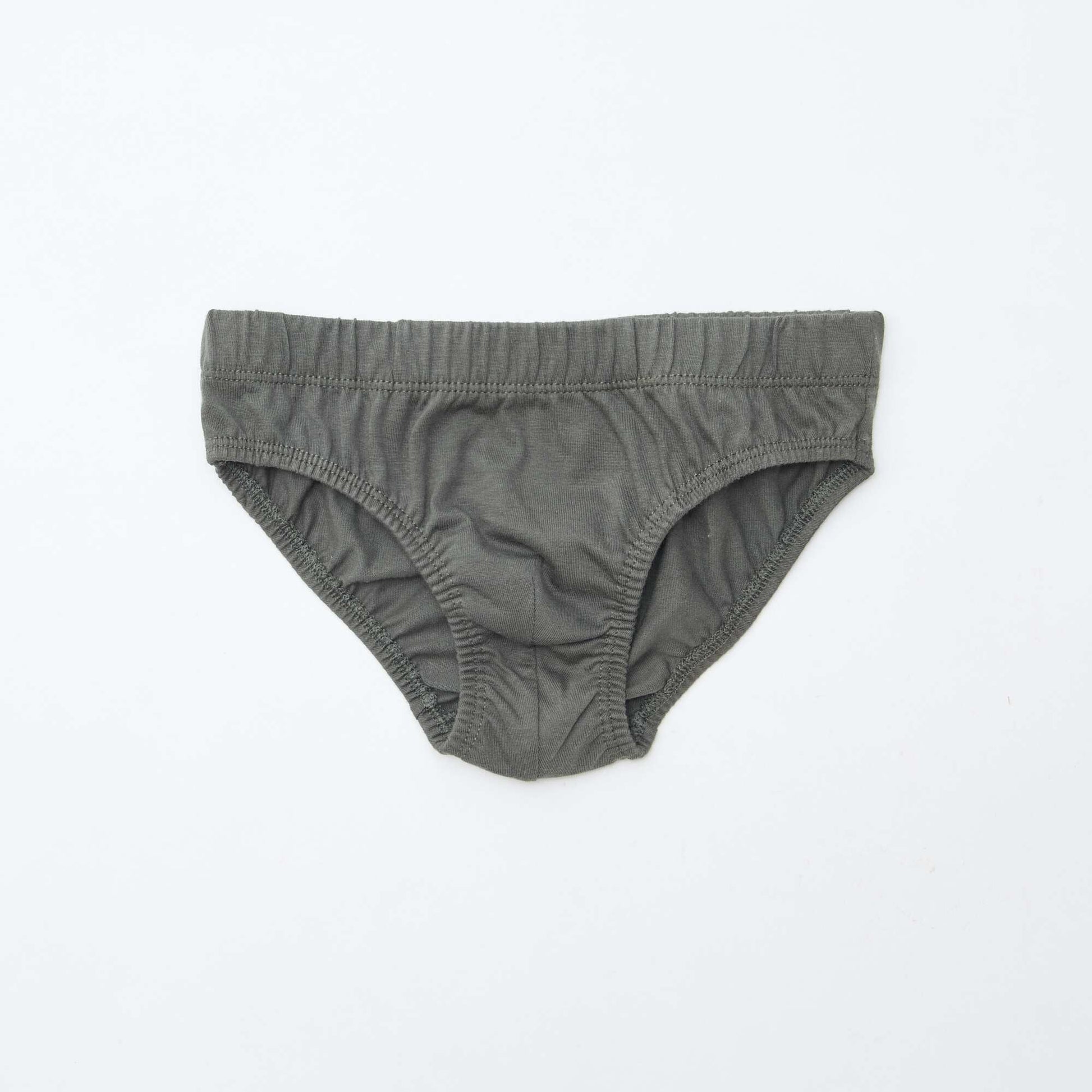 Lot de 7 slips à imprimés GRIS