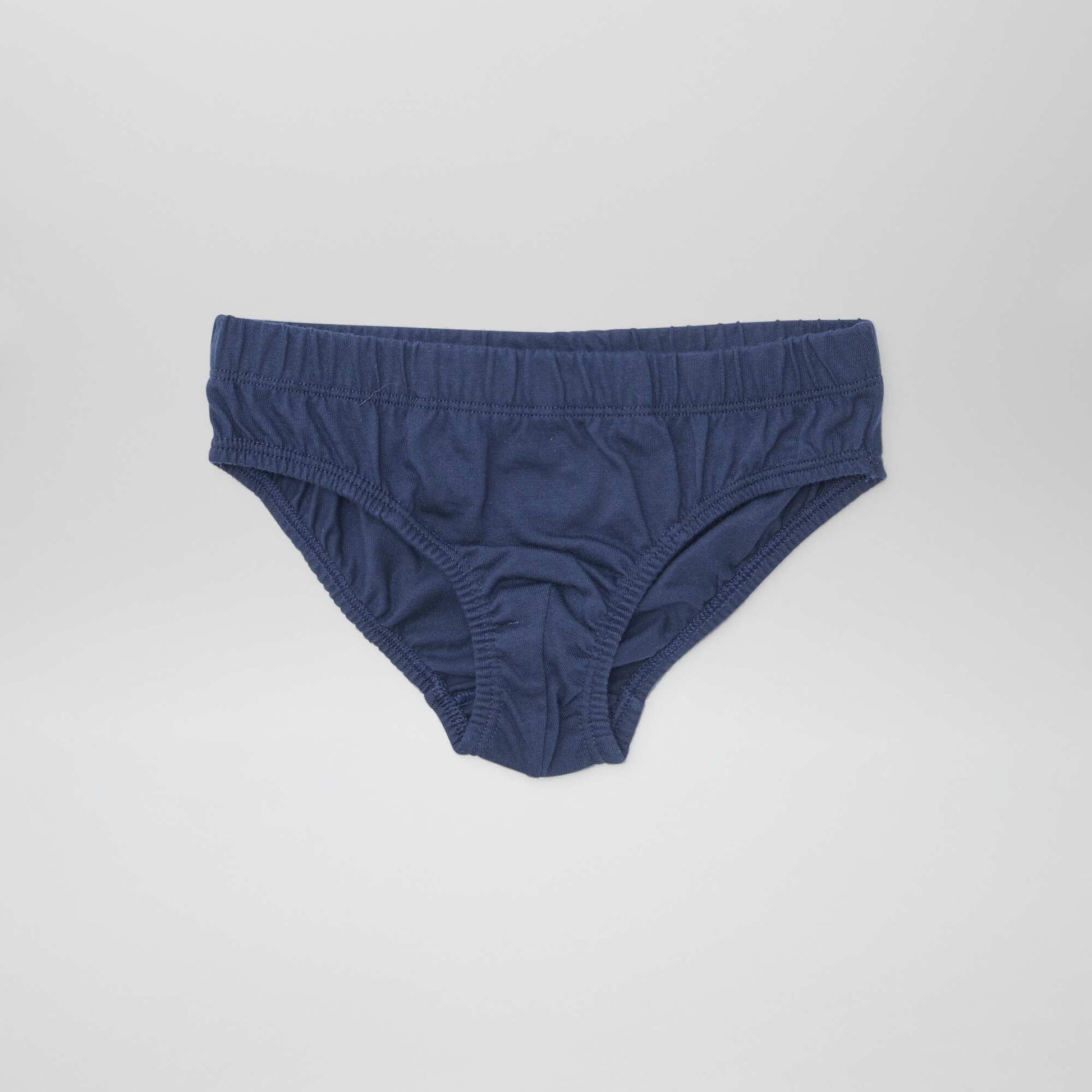 Lot de 7 slips à imprimés BLEU