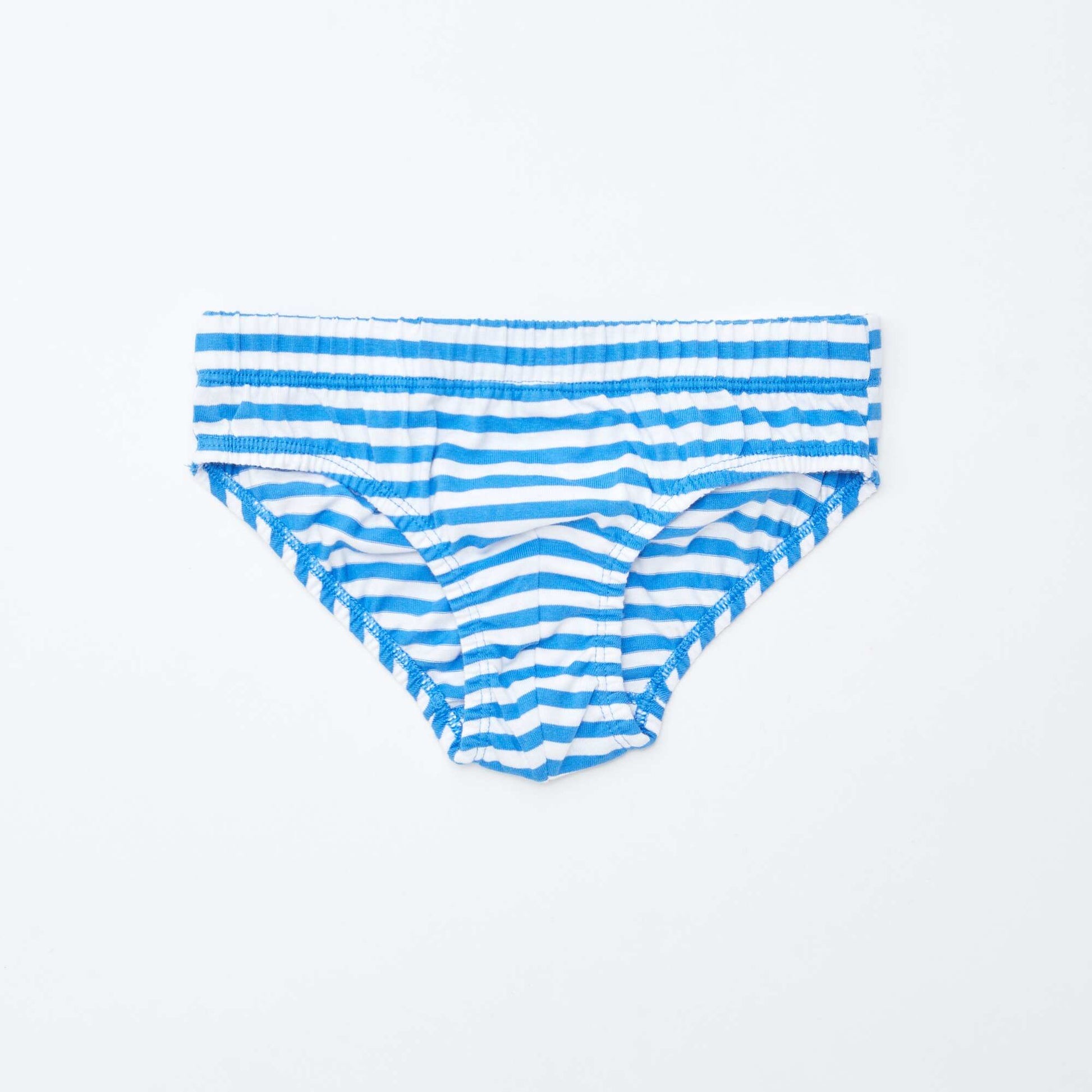 Lot de 7 slips à imprimés BLEU