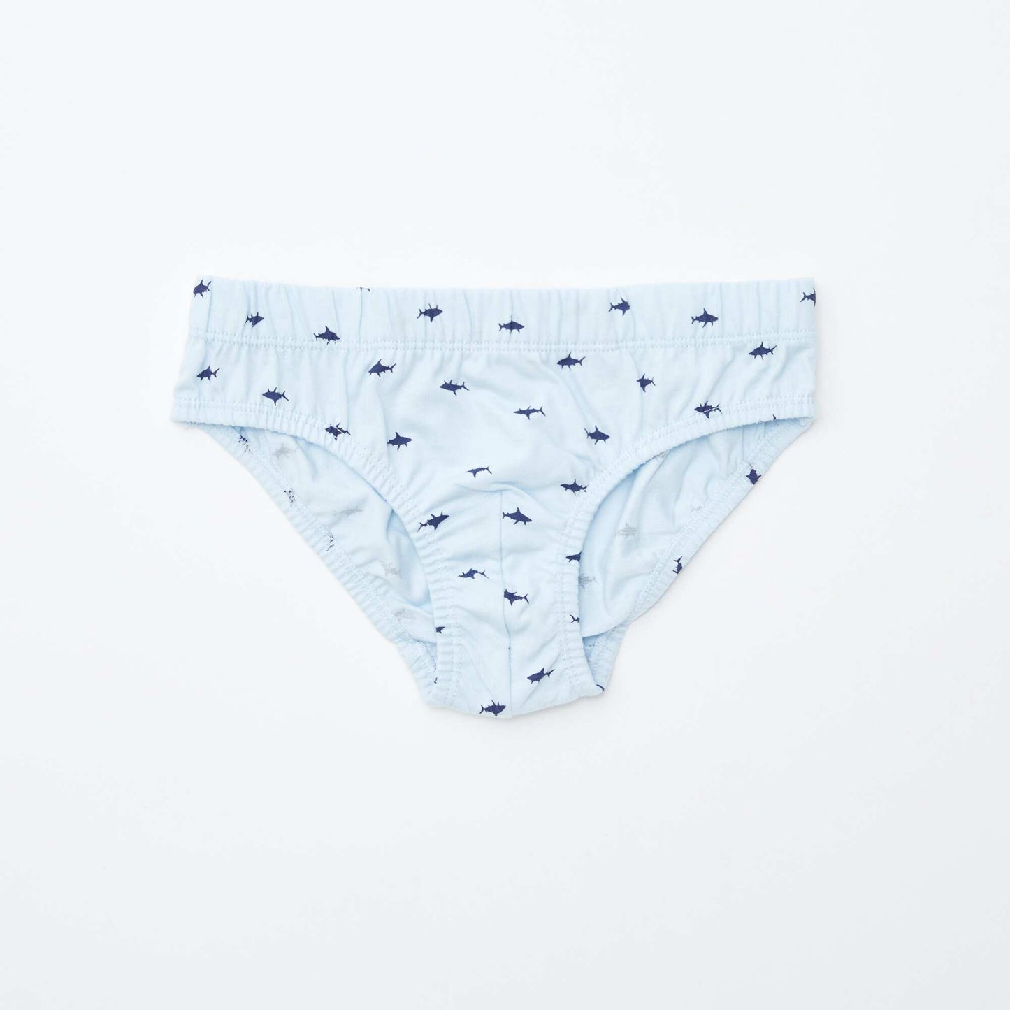 Lot de 7 slips à imprimés BLEU