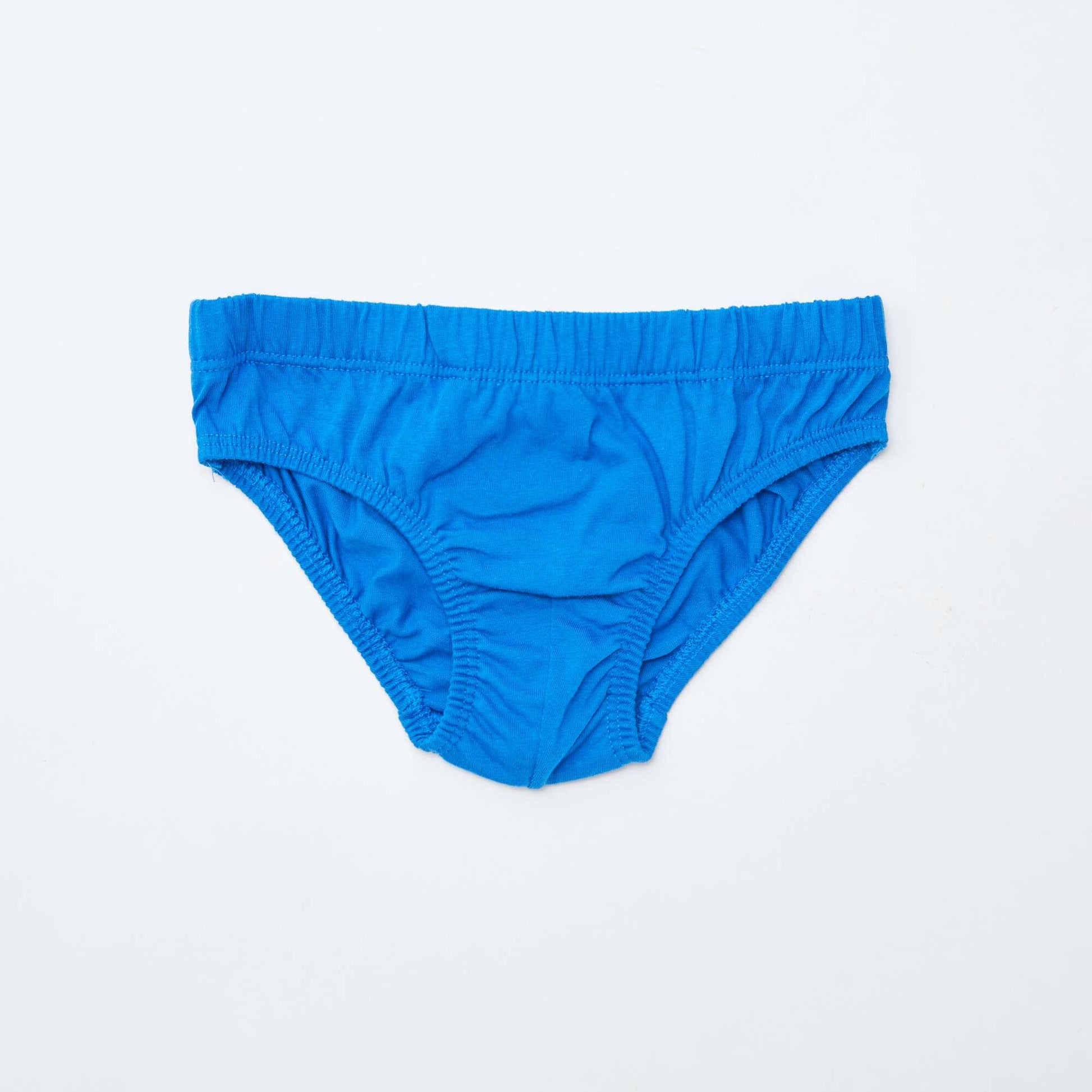 Lot de 7 slips à imprimés BLEU