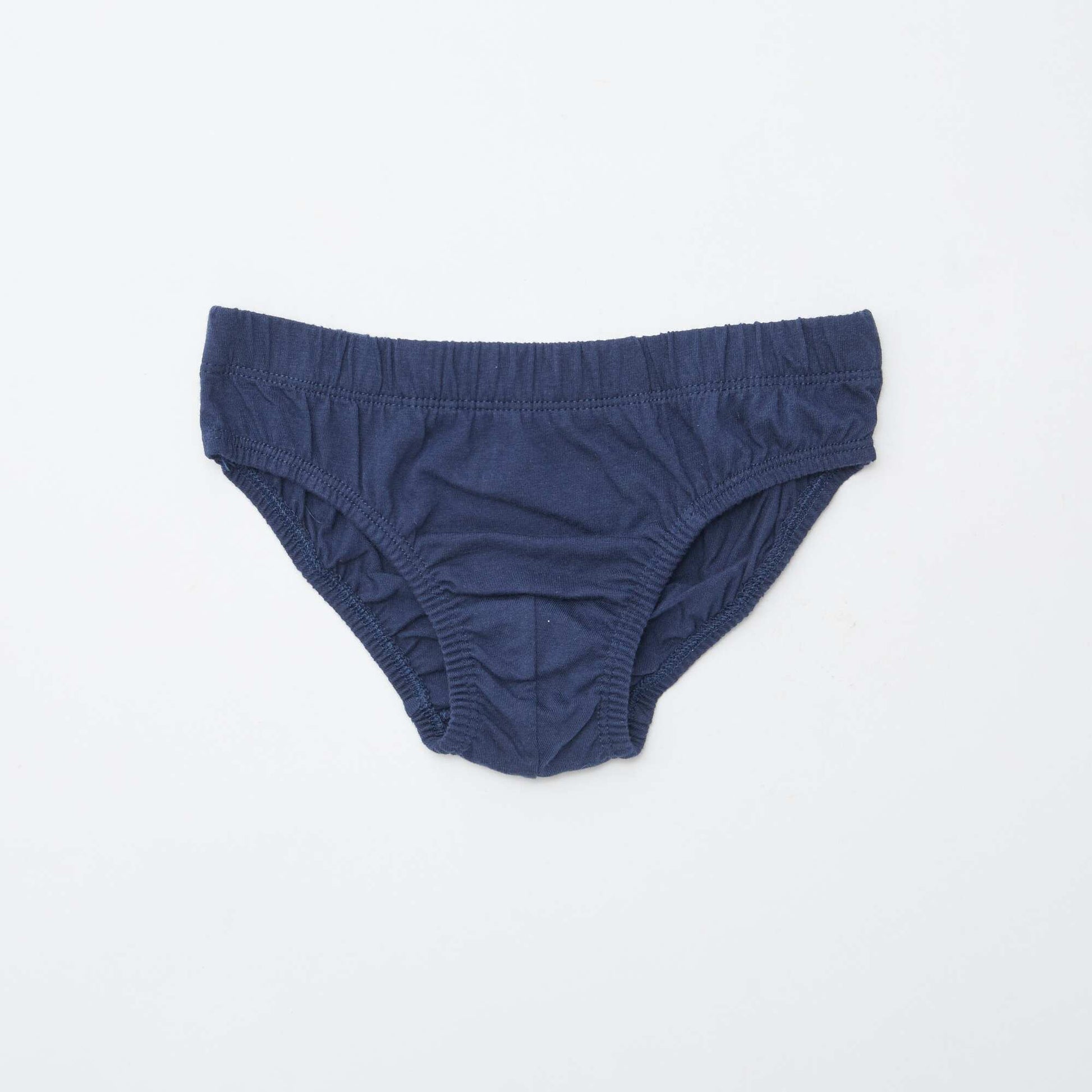 Lot de 7 slips à imprimés BLEU
