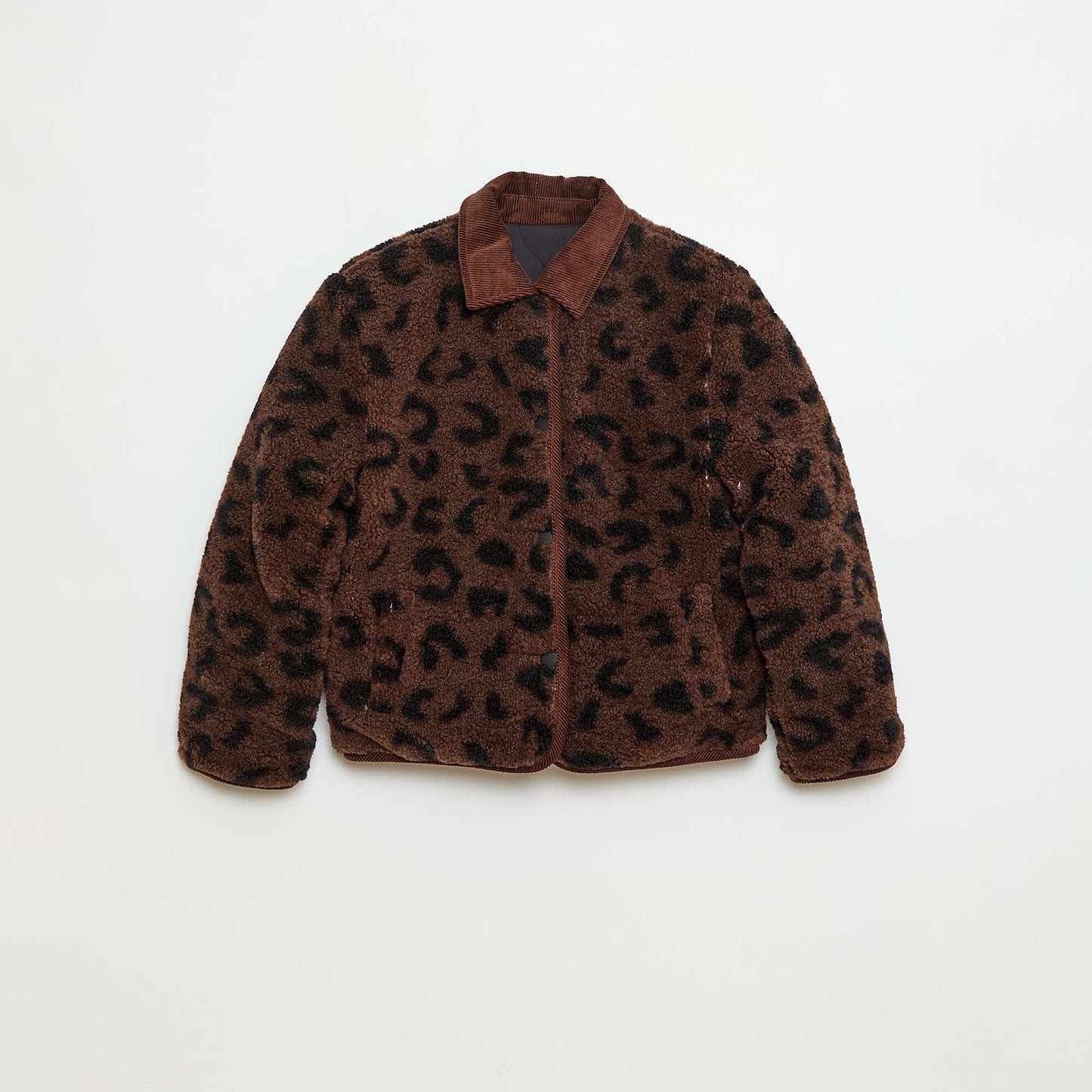 Veste chaude style workwear réversible LéOPARD