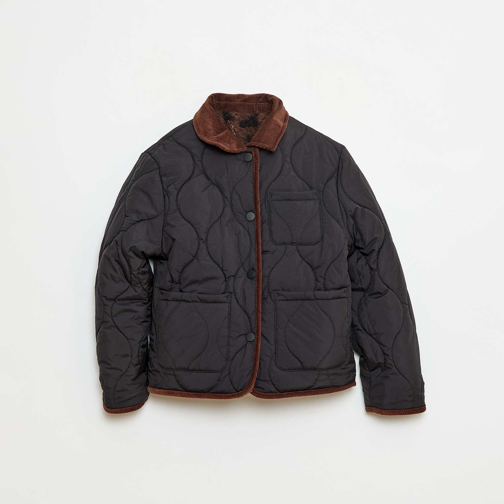 Veste chaude style workwear réversible LéOPARD