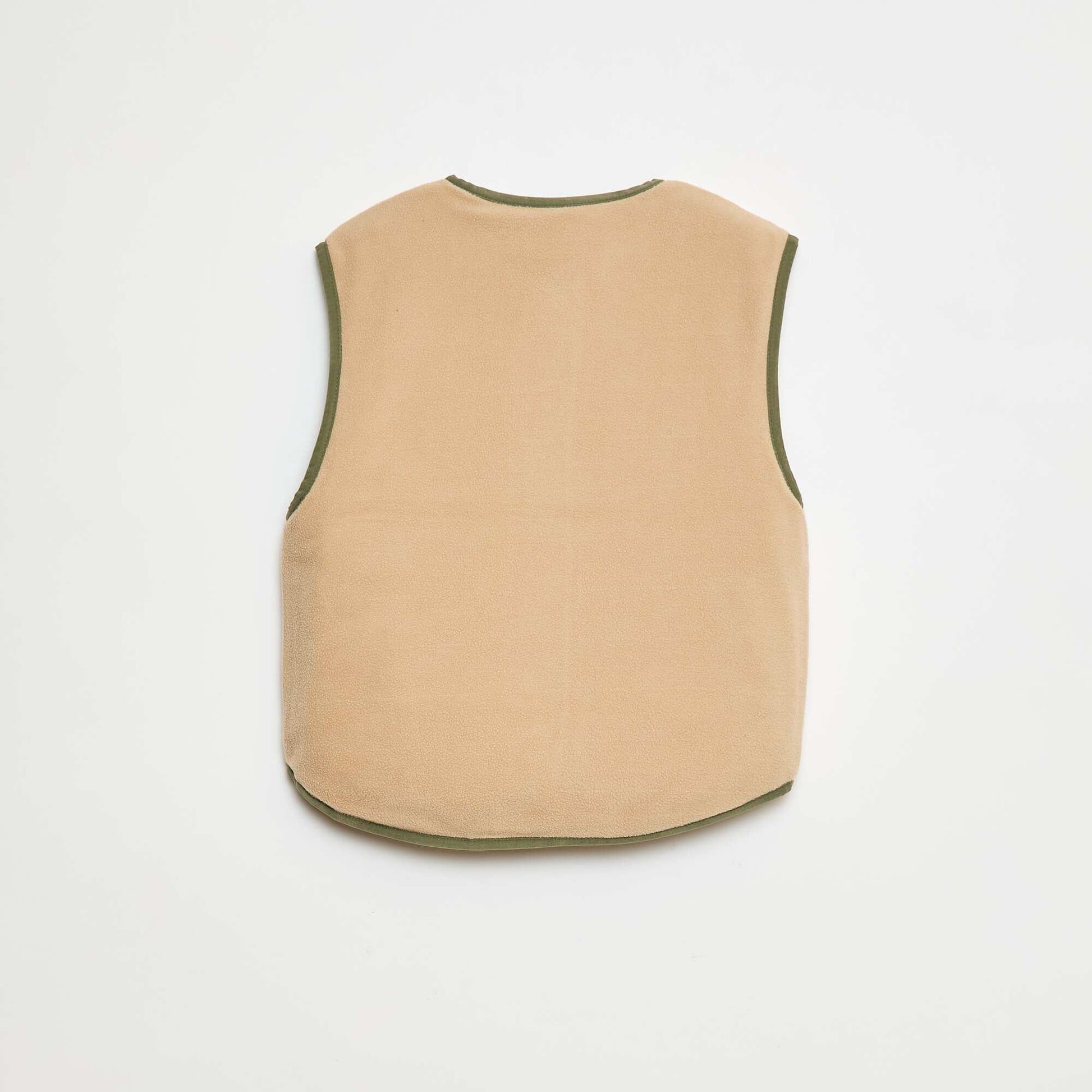 Veste sans manches réversible KAKI