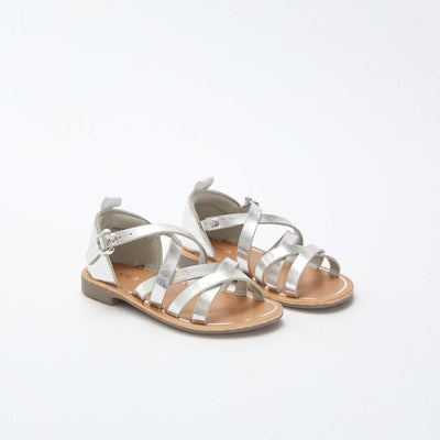 Sandales à multiples brides GRIS