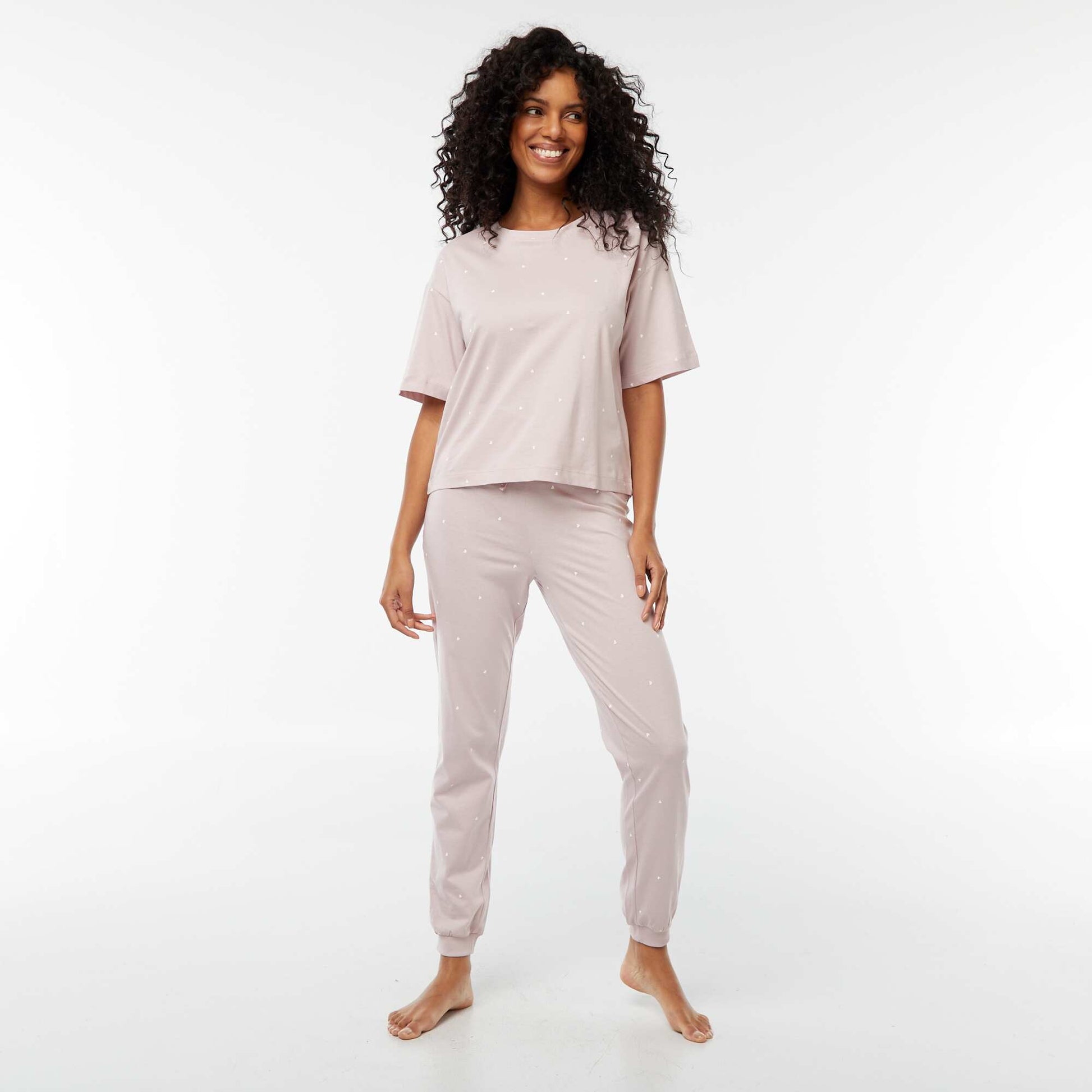 Ensemble pyjama long - 2 pièces VIOLET