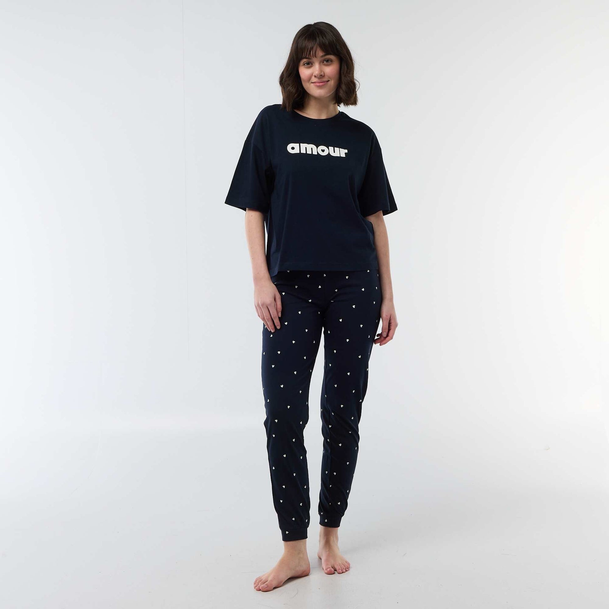 Ensemble pyjama long - 2 pièces BLEU