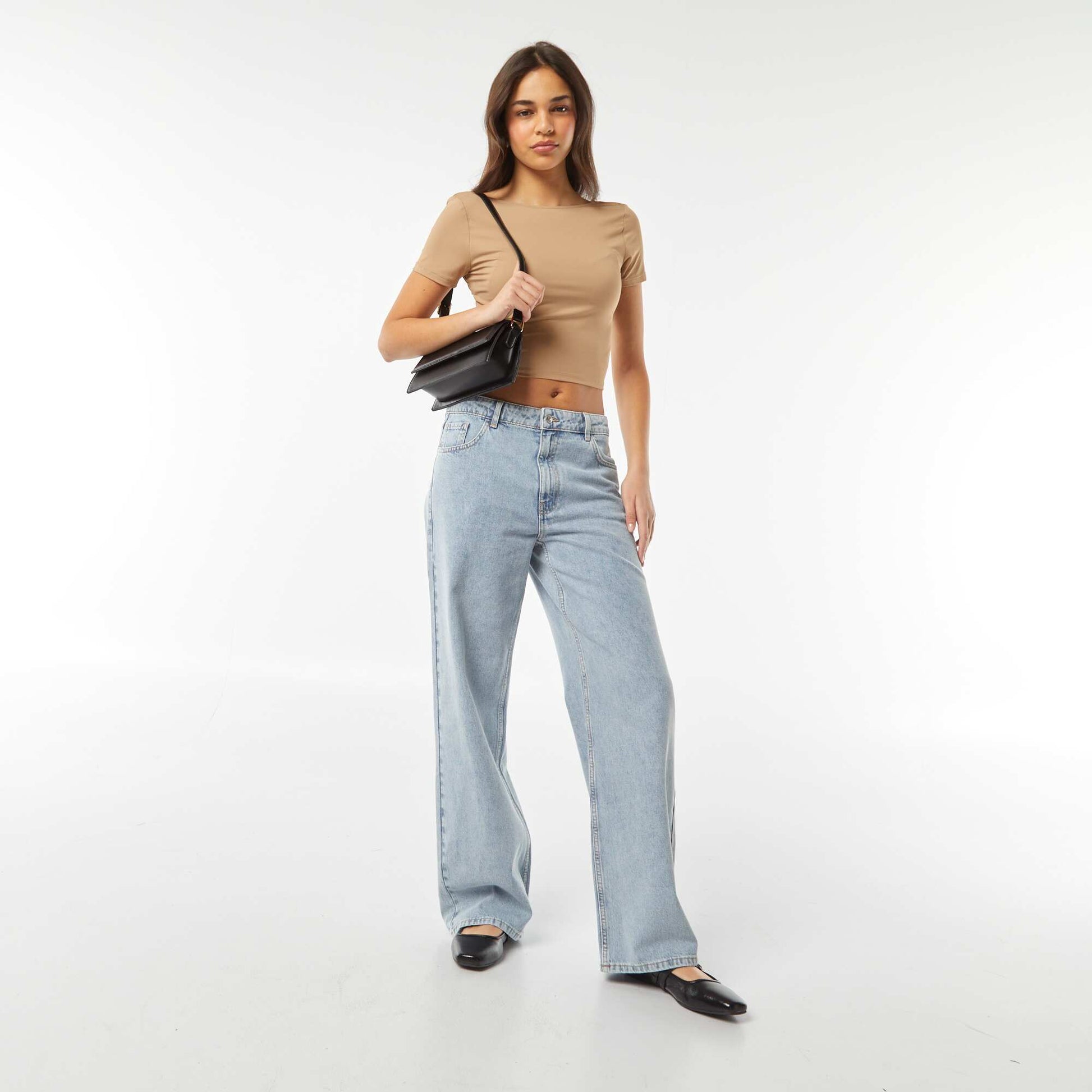 Jean large BLEU