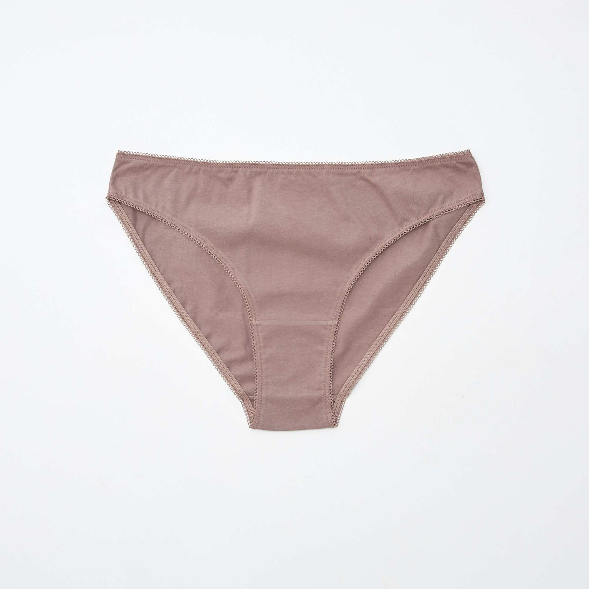 Lot de 5 culottes - unies et imprimées MARRON