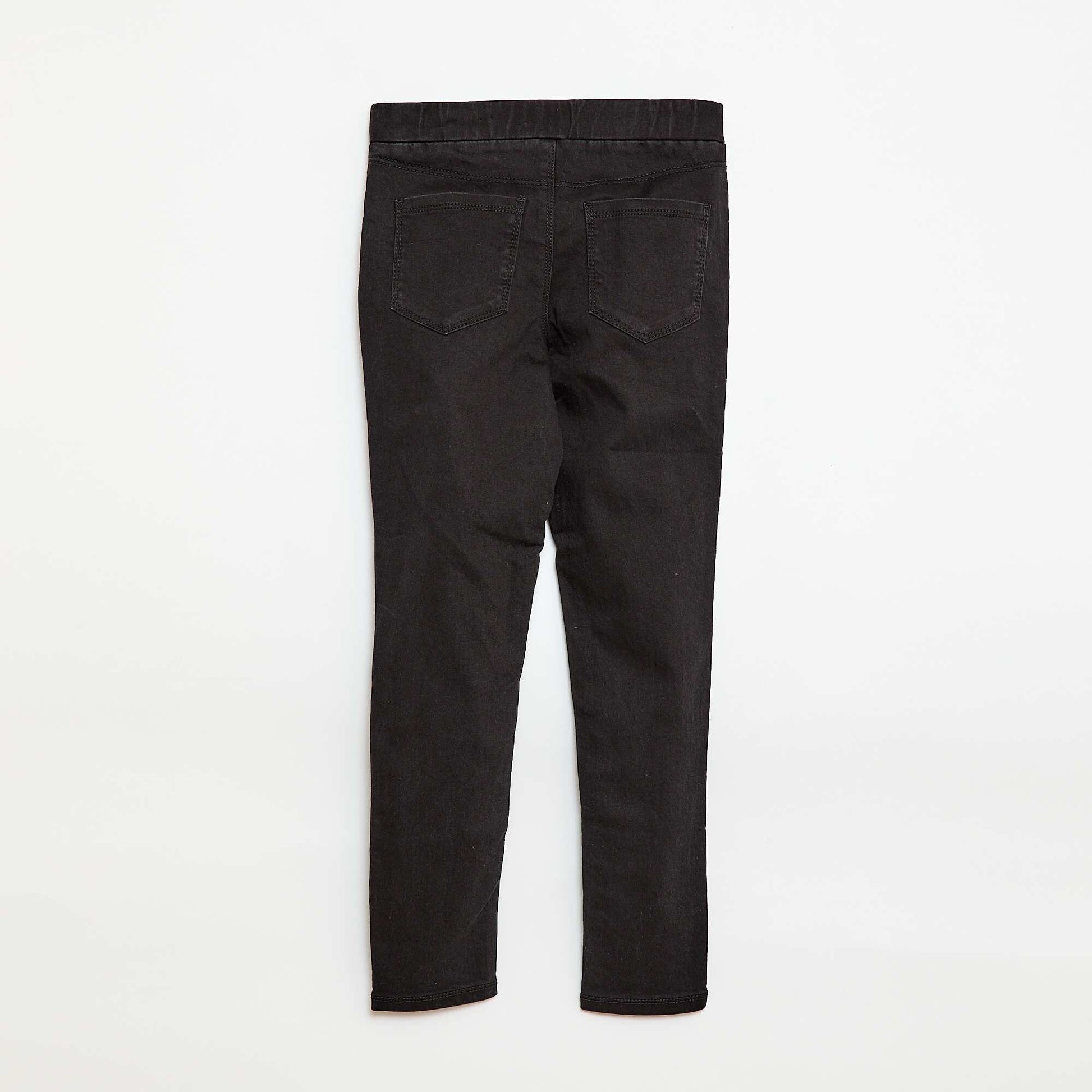 Jegging uni NOIR