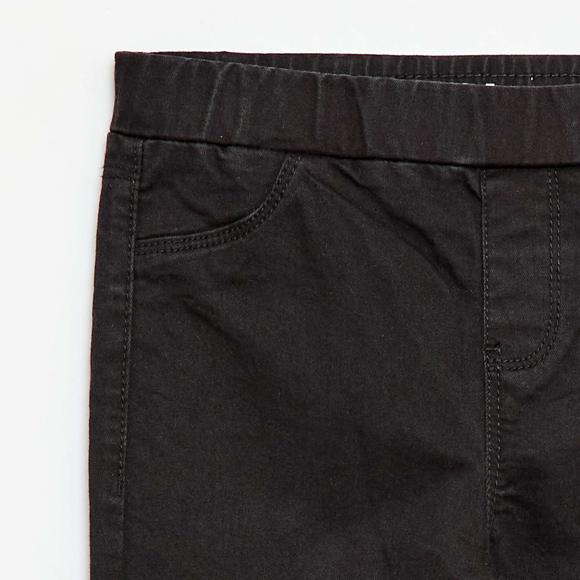 Jegging uni NOIR