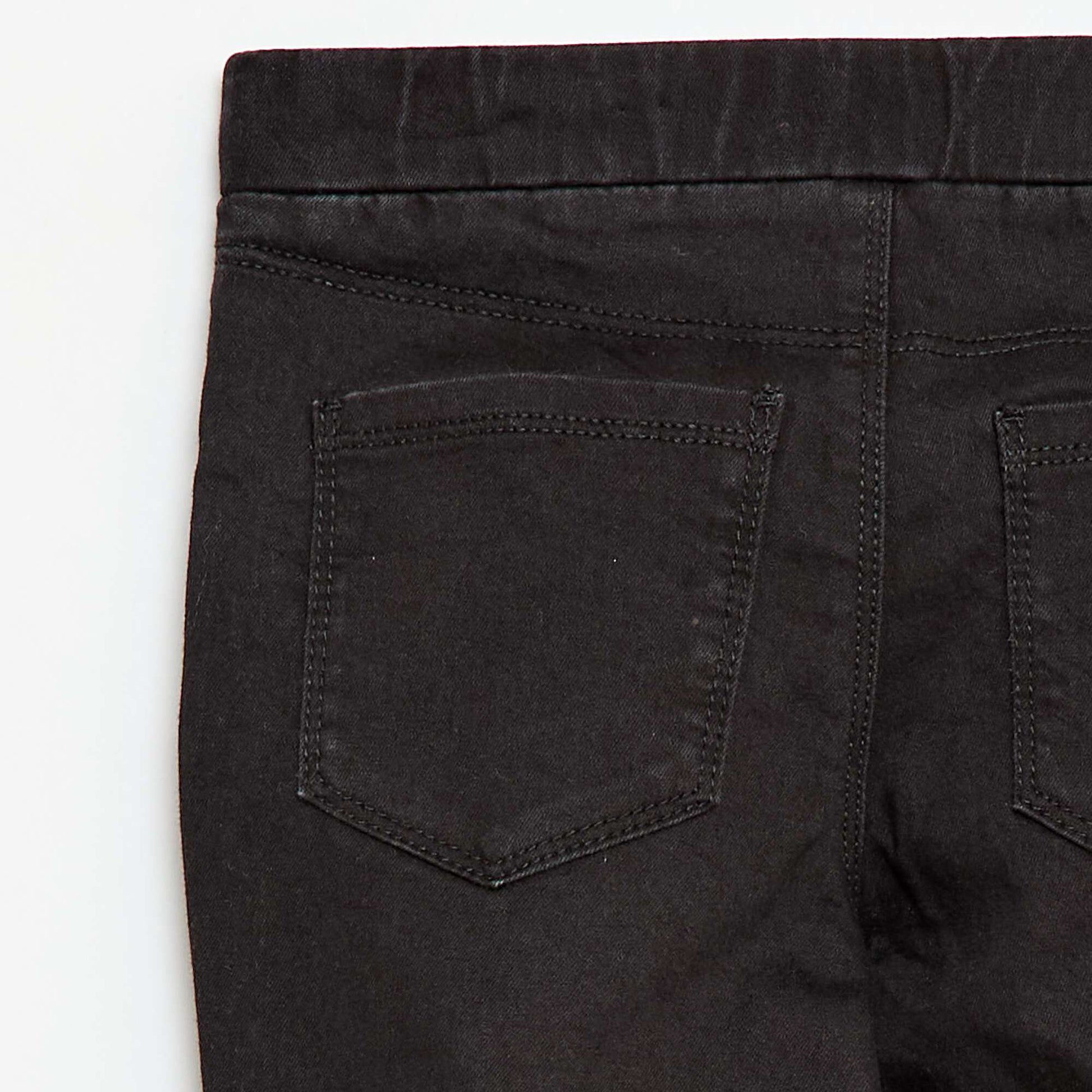 Jegging uni NOIR