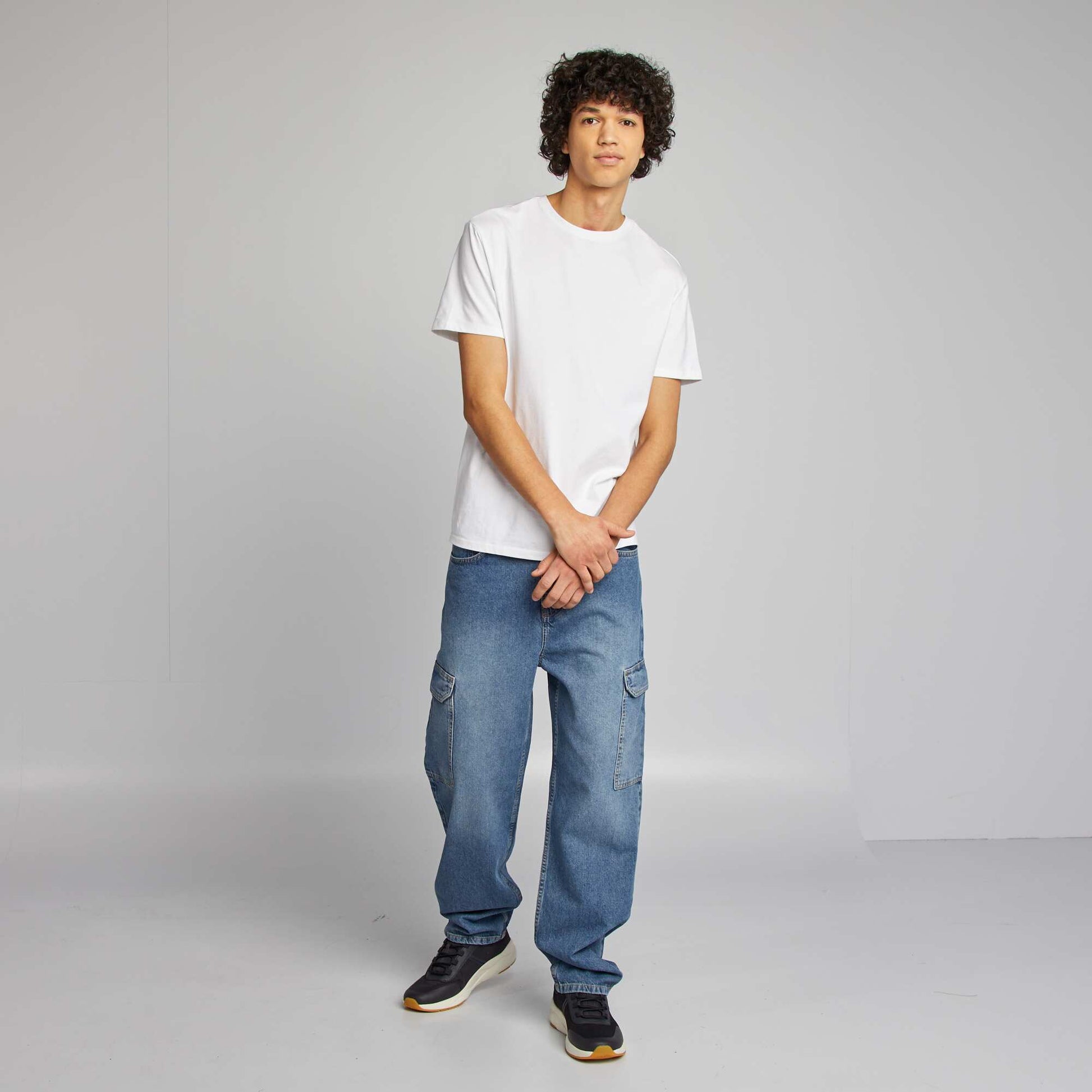 Jean multipoches BLEU