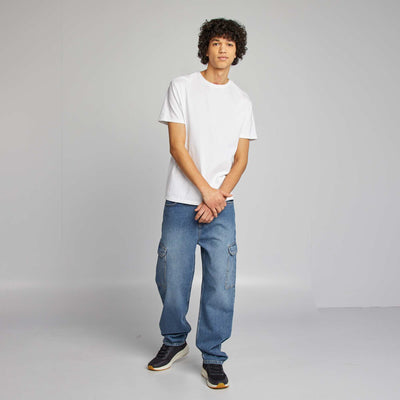 Jean multipoches BLEU