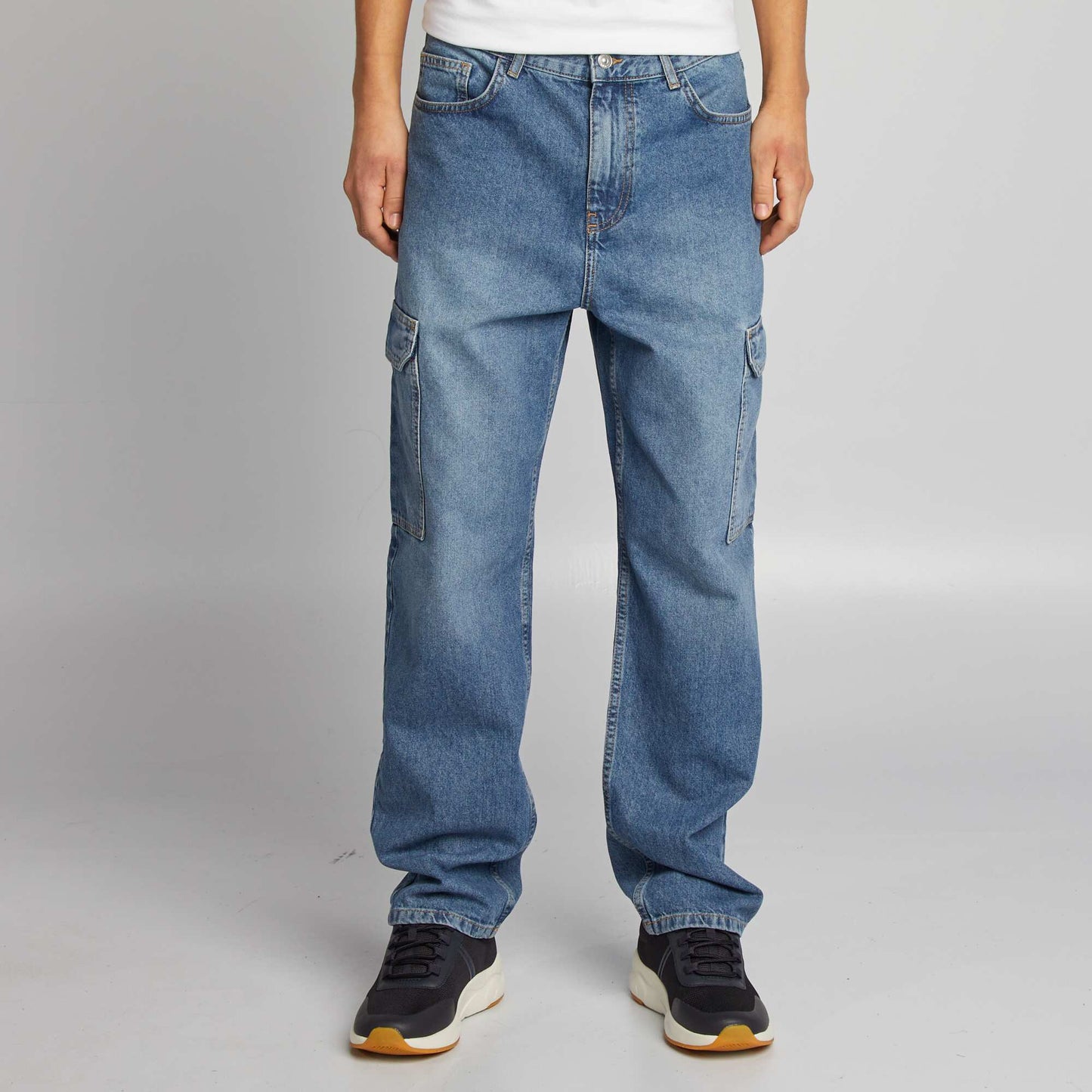 Jean multipoches BLEU