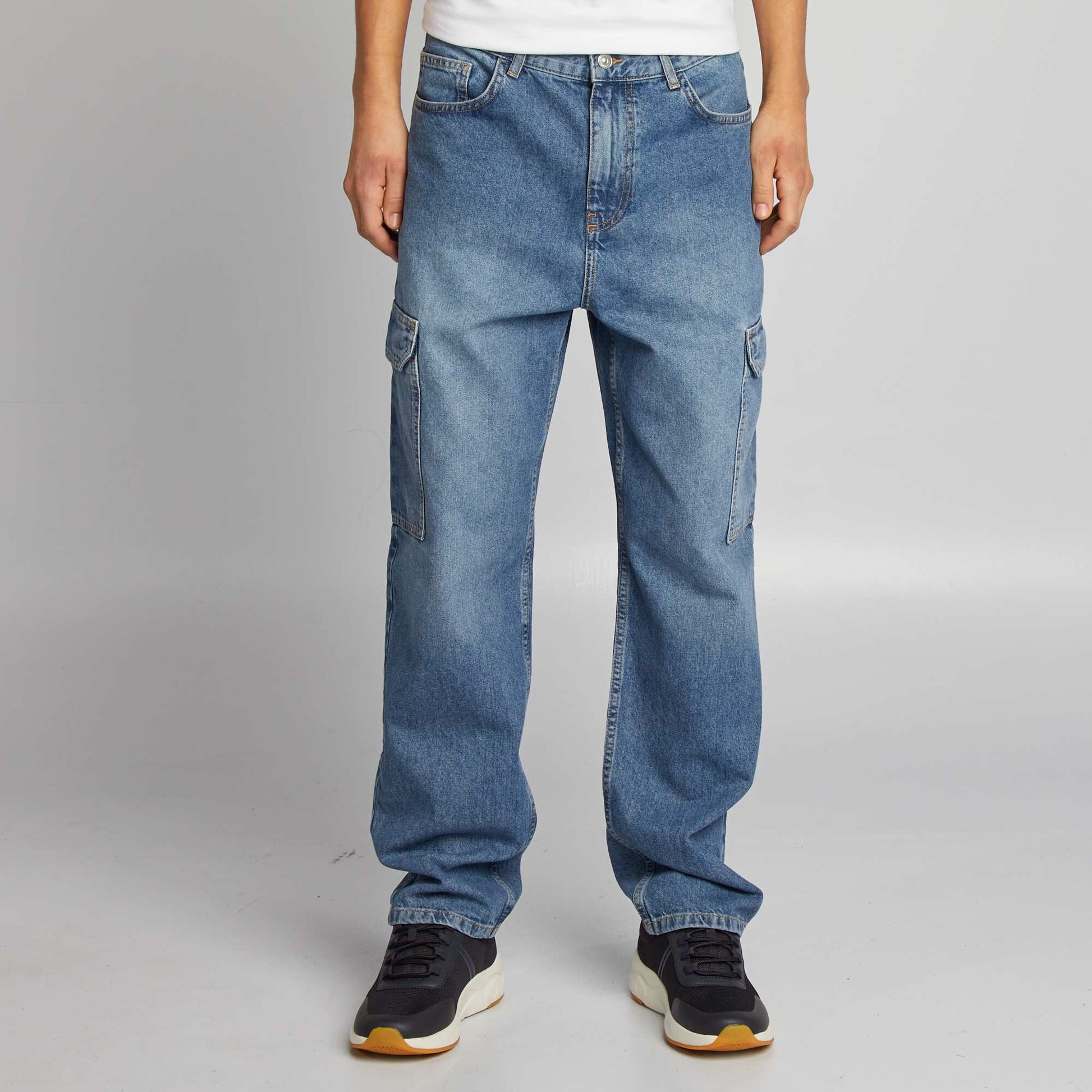 Jean multipoches BLEU