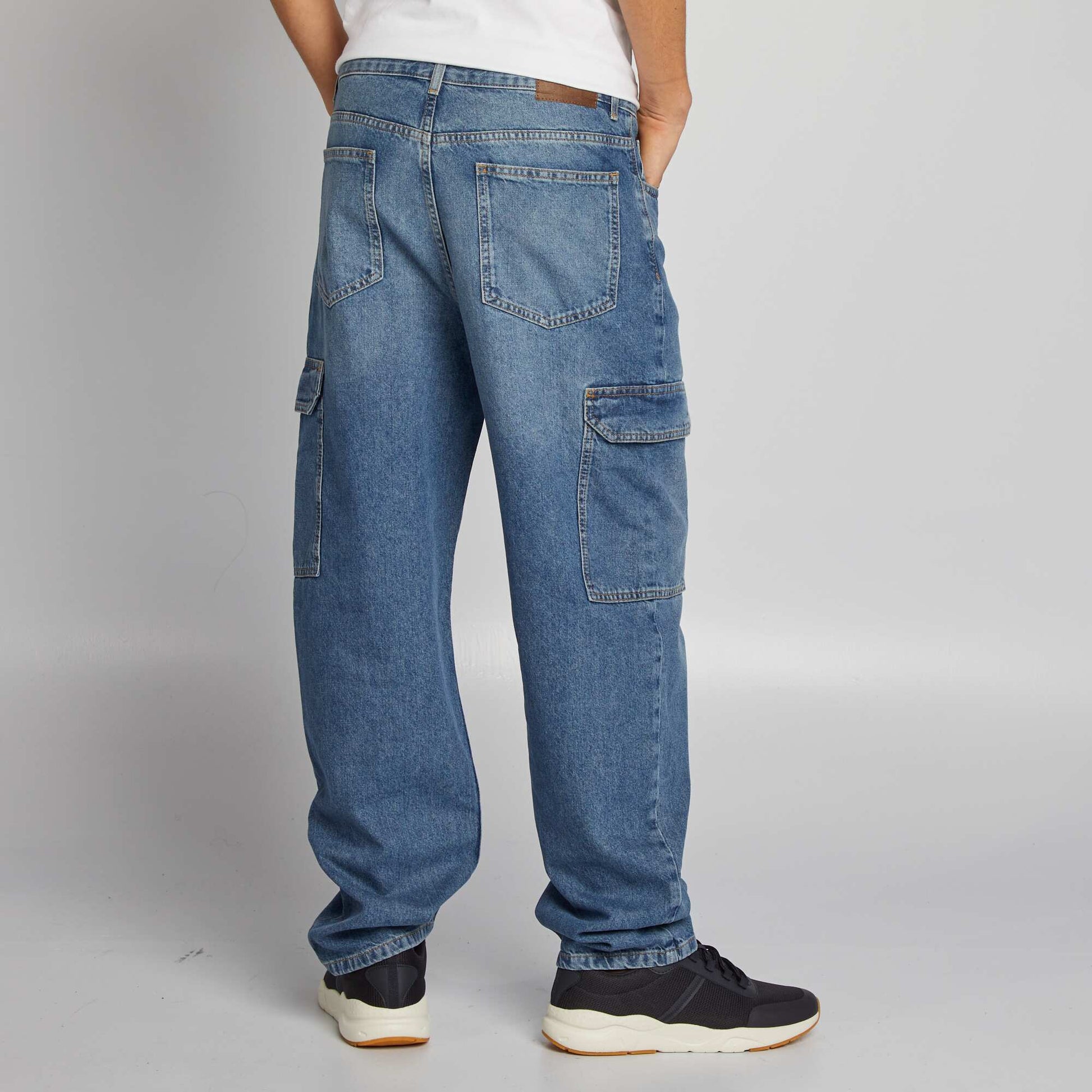 Jean multipoches BLEU