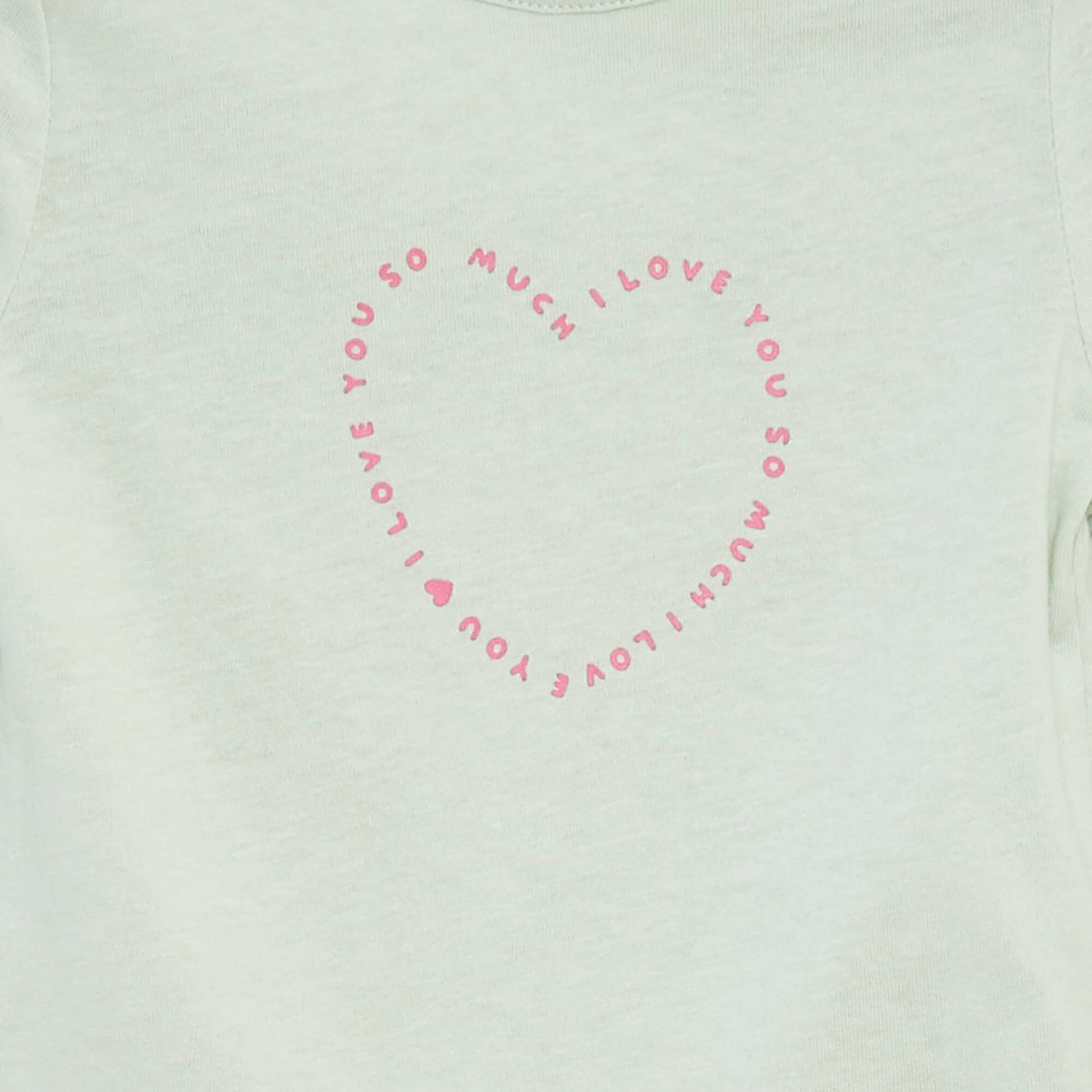 T-shirt à manches longues avec print BLEU
