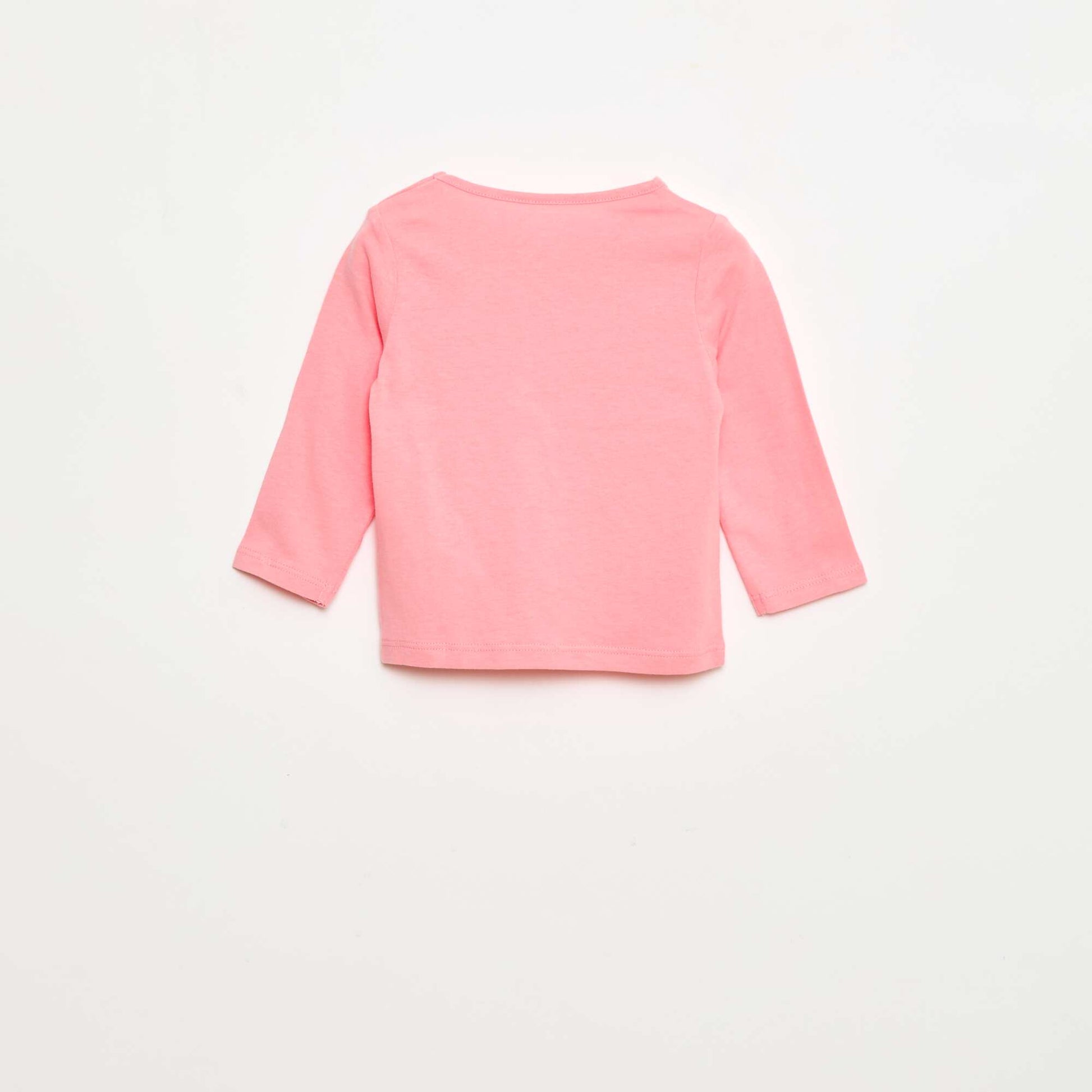 T-shirt à manches longues avec print ROSE