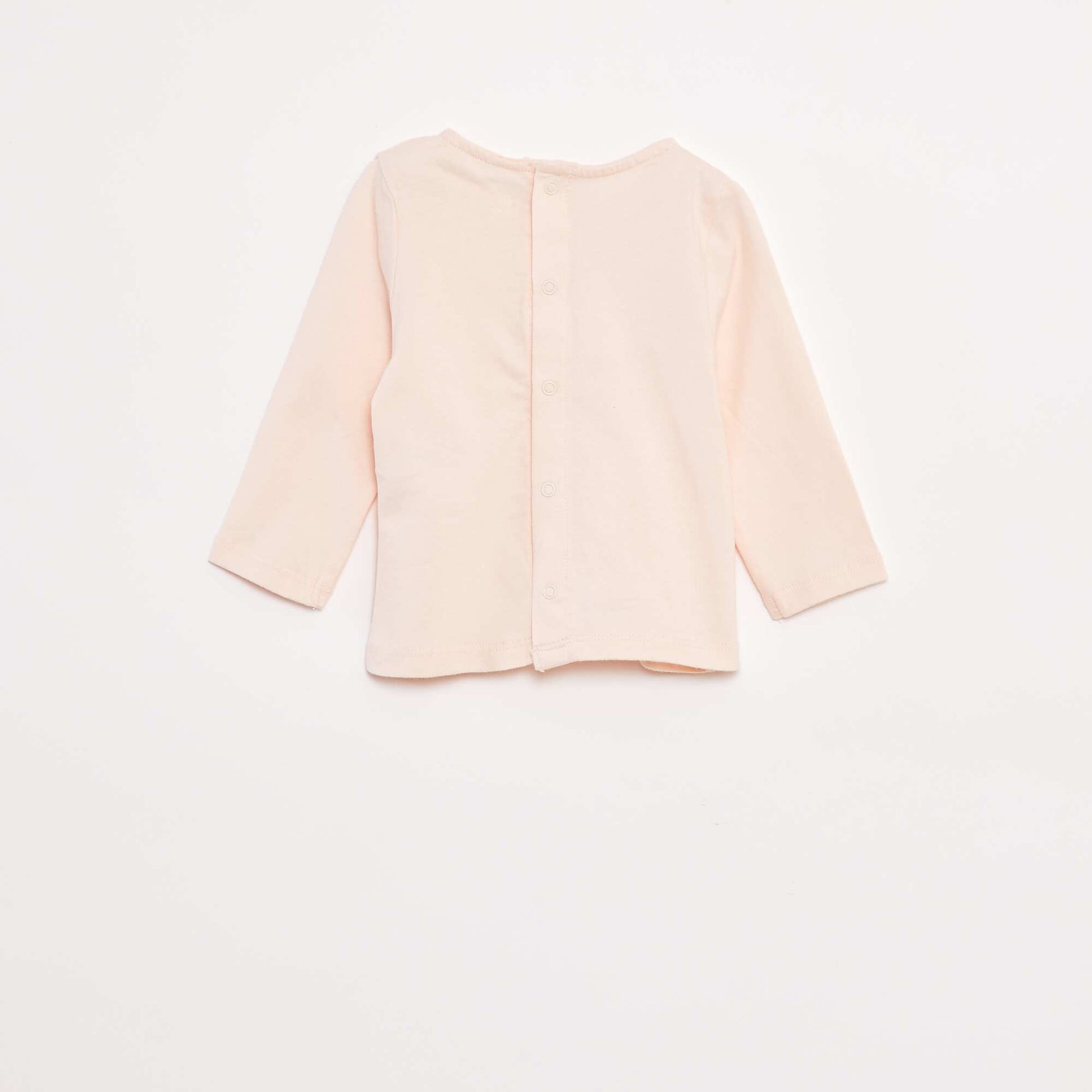 T-shirt manches longues avec animation devant ROSE