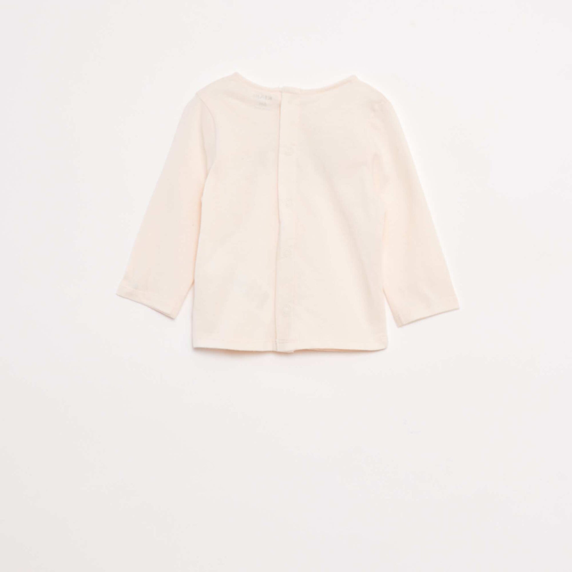 T-shirt manches longues avec animation devant ROSE
