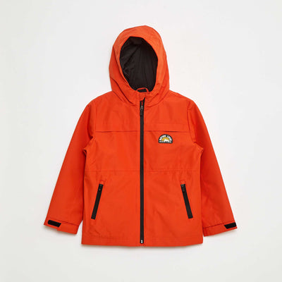 Parka légère à capuche ORANGE