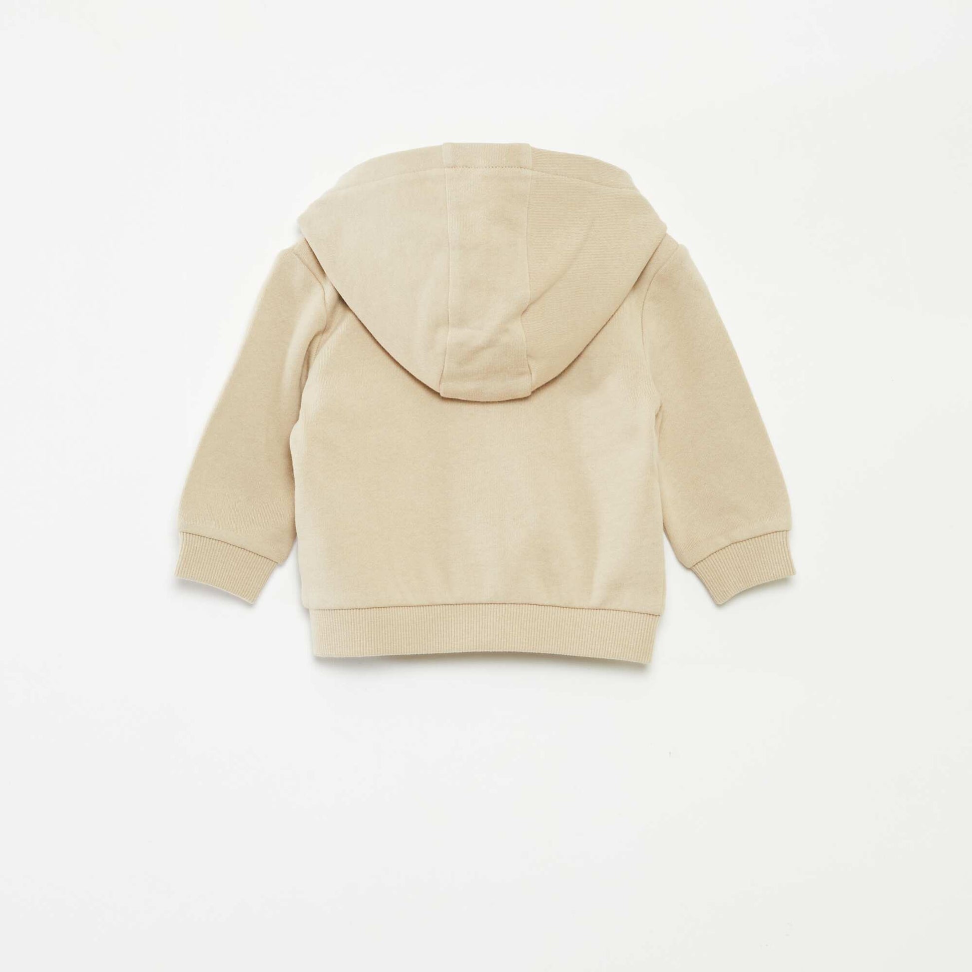 Sweat à capuche zippé 'Mickey' MARRON