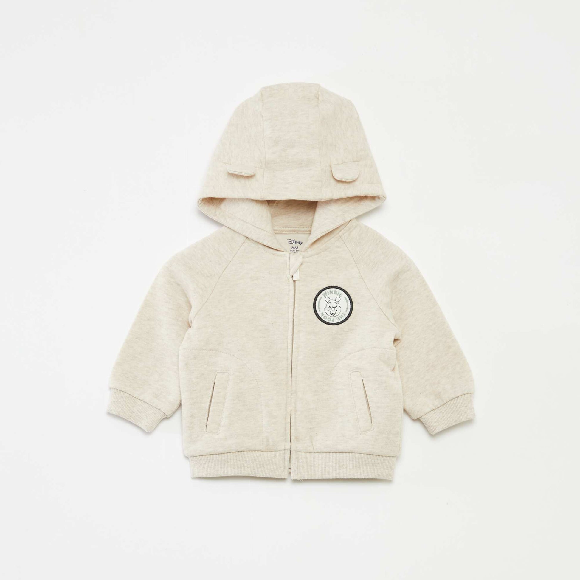 Ensemble pantalon + t-shirt + sweat à capuche 'Winnie' - 3 pièces BEIGE