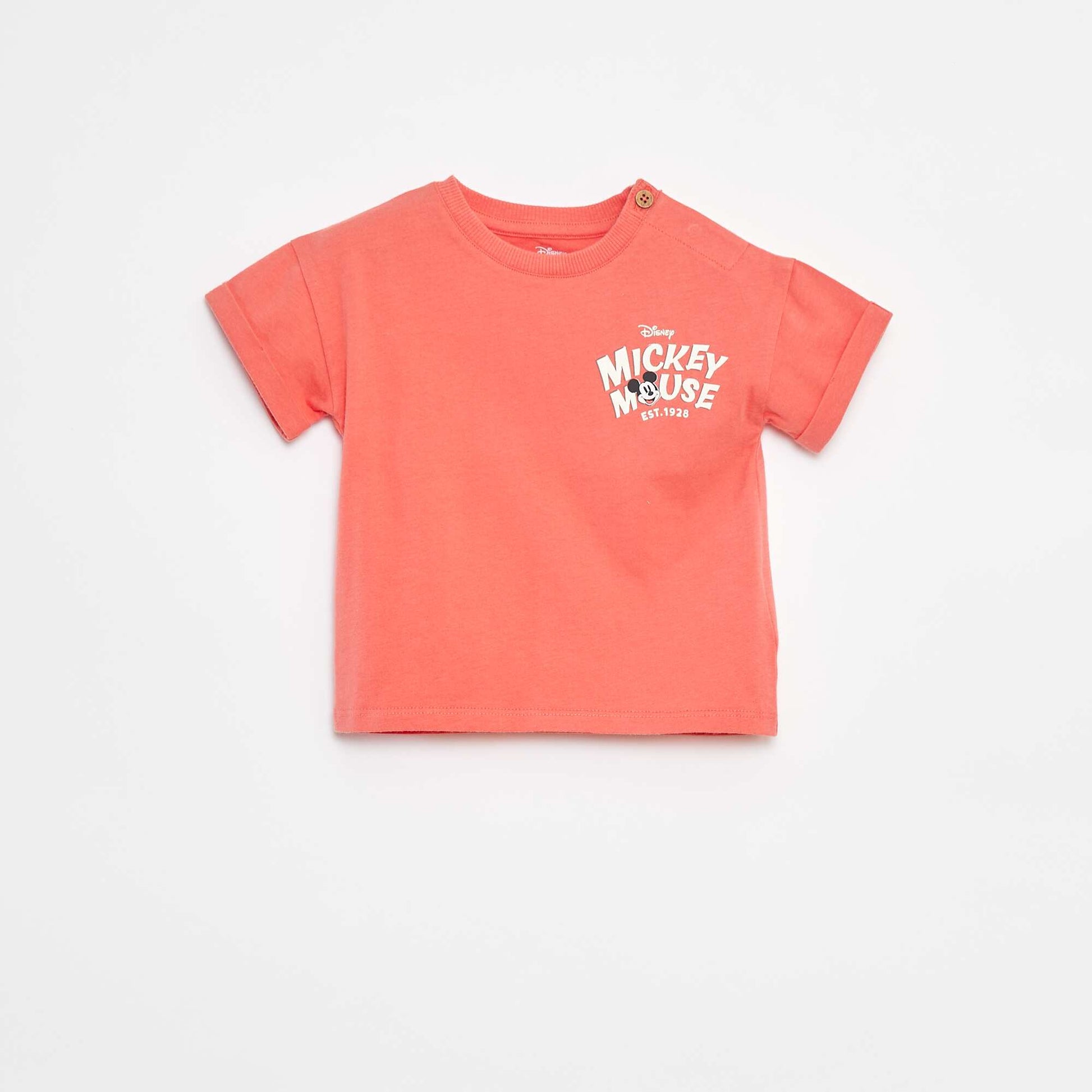 T-shirt imprimé 'Mickey' ROUGE