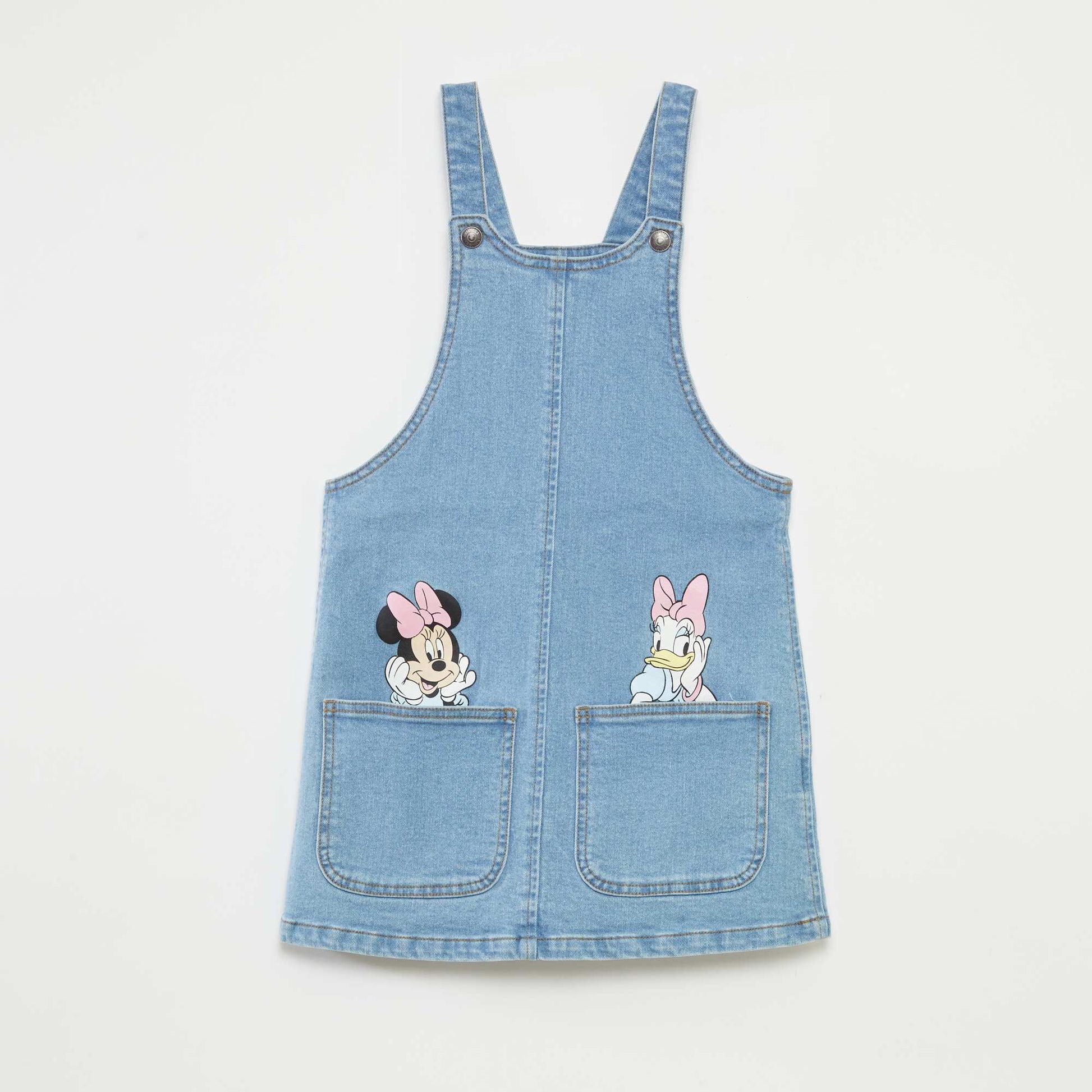 Robe salopette en denim 'Disney' BLEU