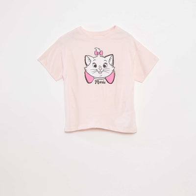 T-shirt large 'Marie' ROSE