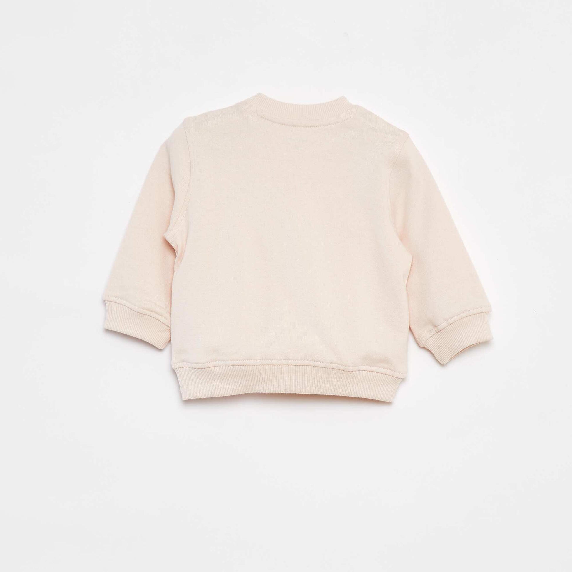 Sweat à manches longues avec imprimé ROSE