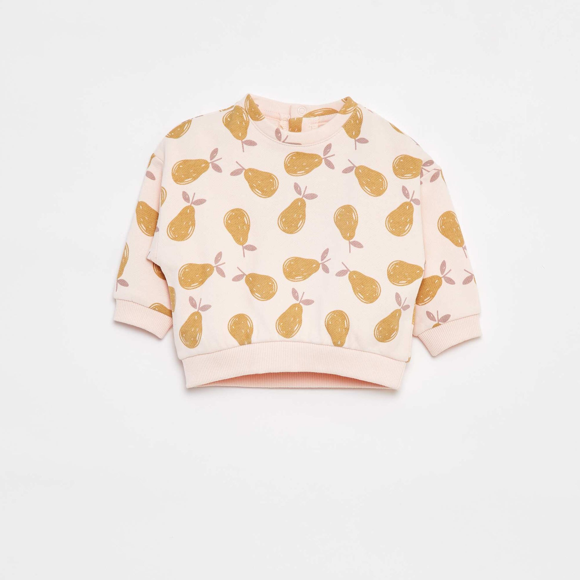 Sweat imprimé fantaisie ROSE