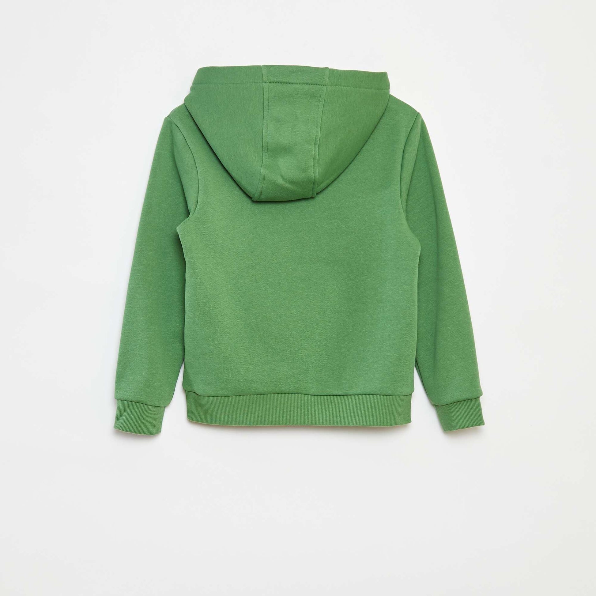 Sweat à capuche en molleton VERT