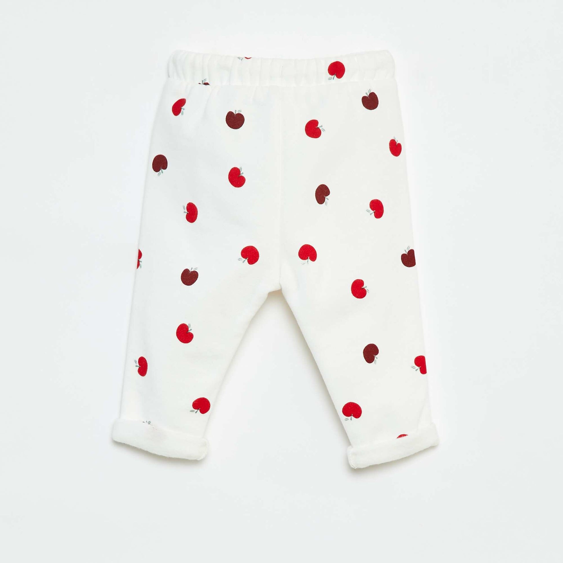 Pantalon sarouel imprimé BLANC