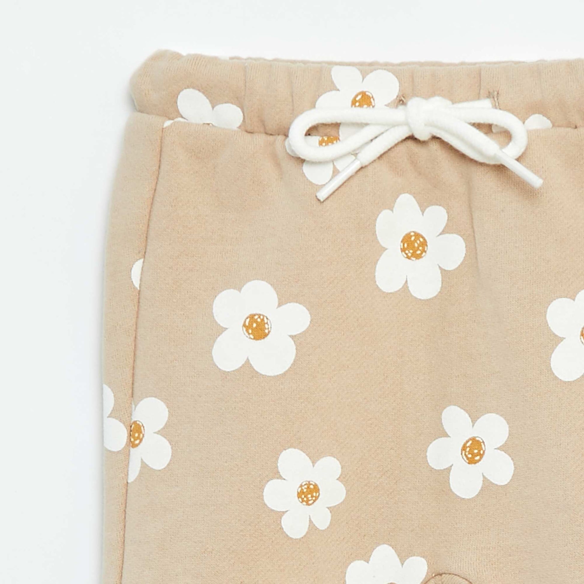 Pantalon sarouel imprimé BEIGE