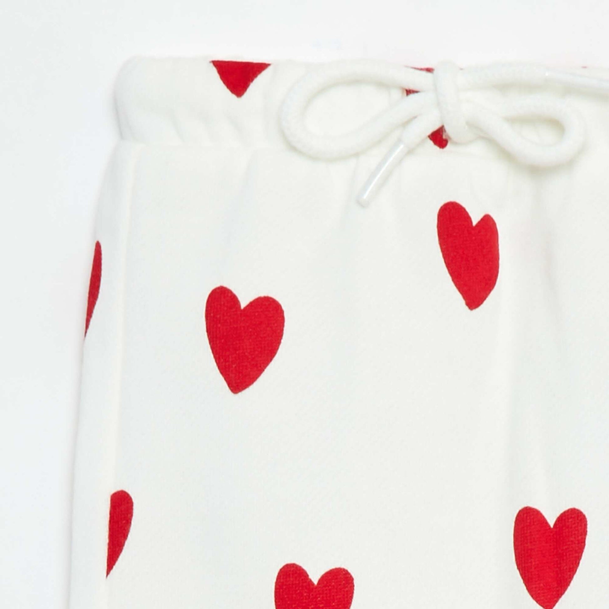 Pantalon sarouel imprimé BLANC