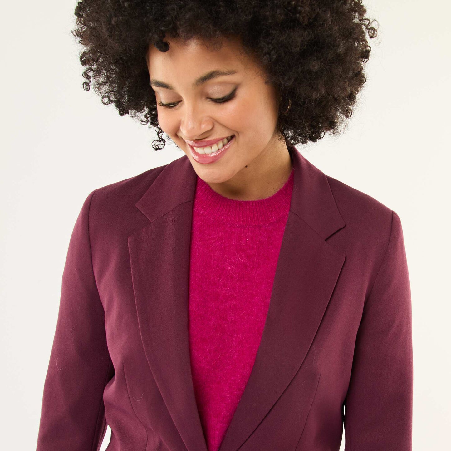 Veste de tailleur à manches longues ROUGE