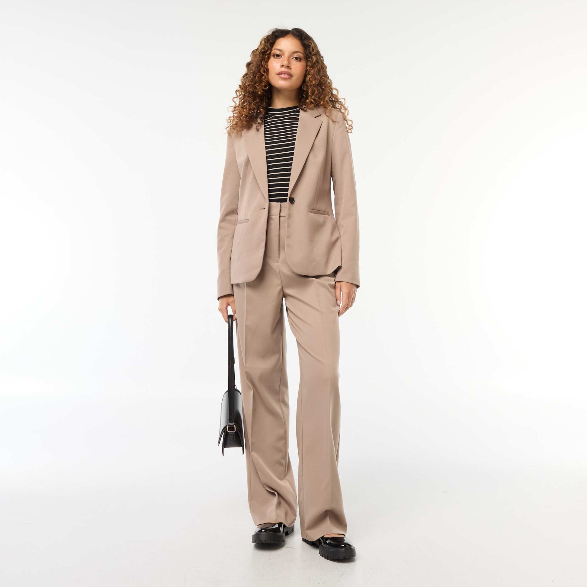 Veste de tailleur à manches longues BEIGE